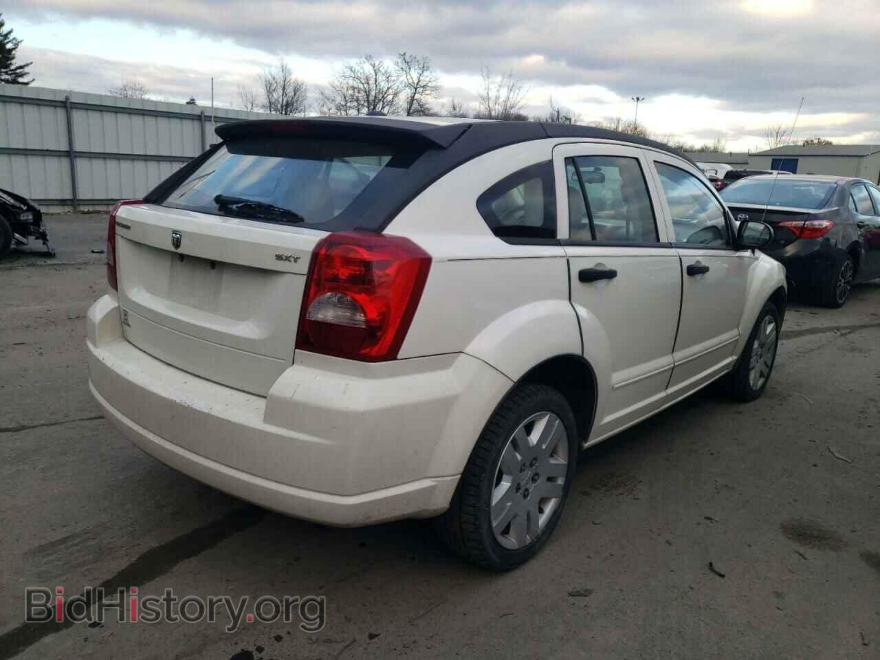 2007 DODGE CALIBER - VIN: 1B3HB48B07D586455 - Фото 3
