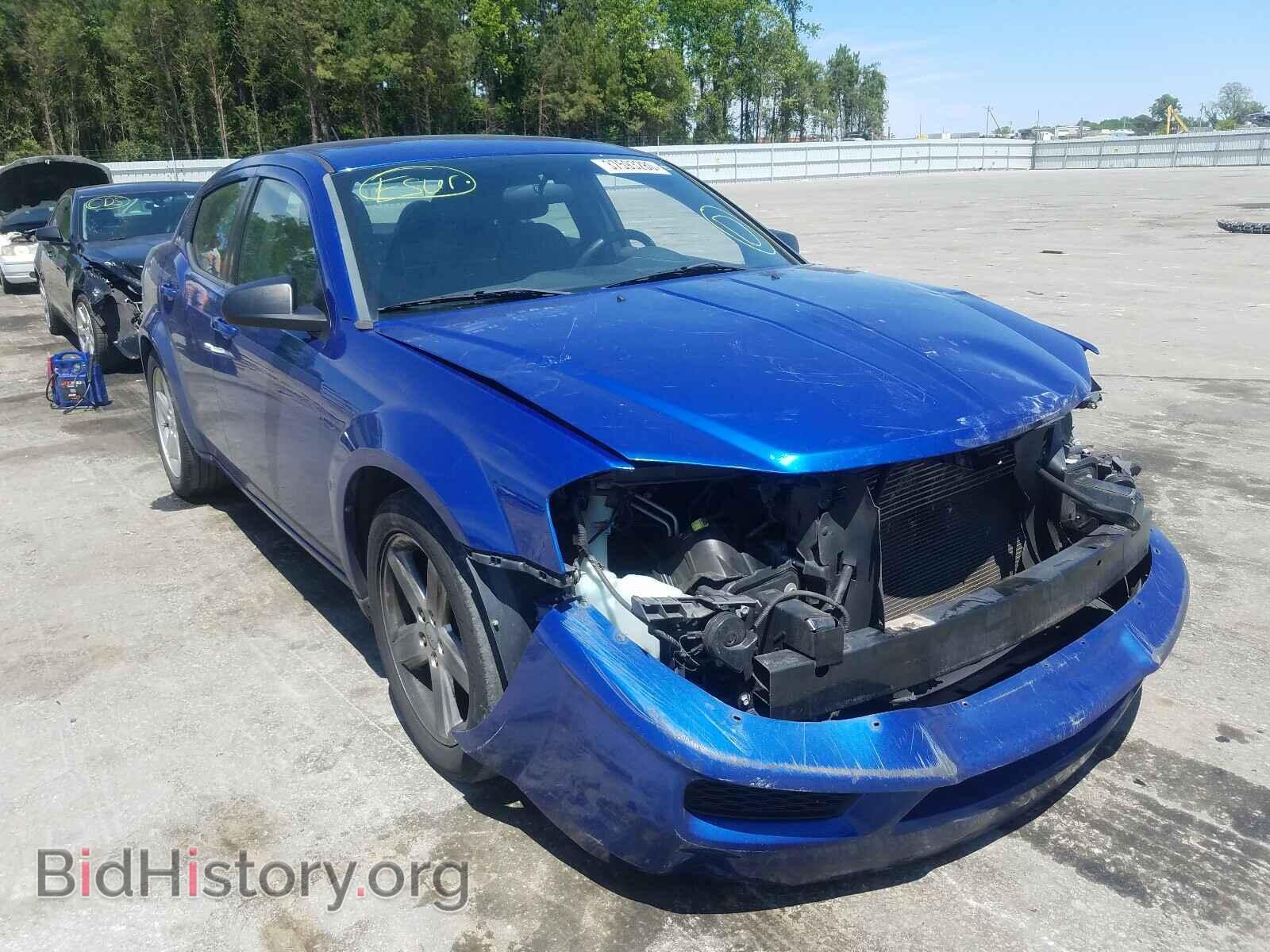 Фотография 1C3CDZAB4DN563880 - DODGE AVENGER 2013