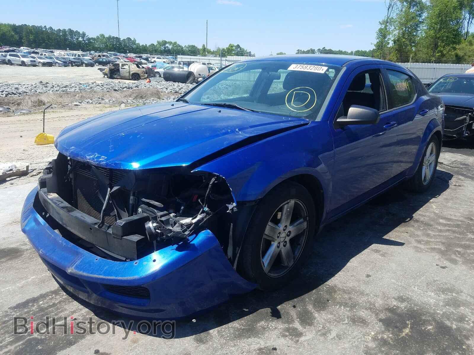 2013 DODGE AVENGER - VIN: 1C3CDZAB4DN563880 - Фото 2