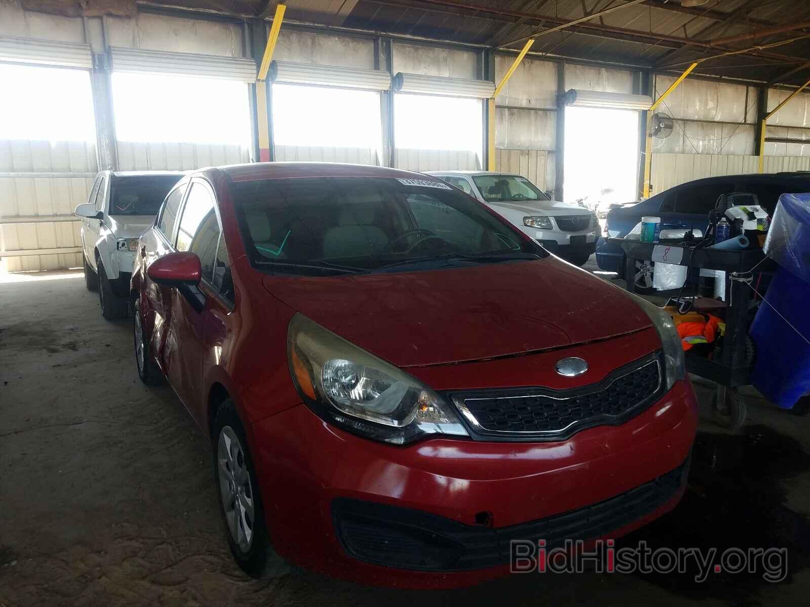 Фотография KNADM4A30E6389035 - KIA RIO 2014