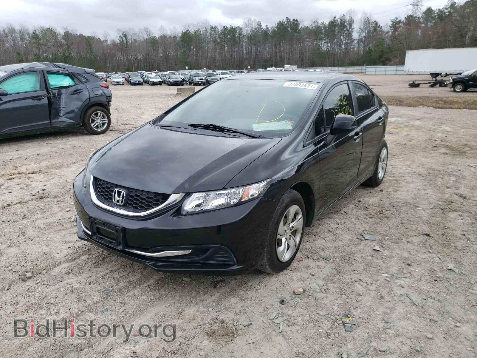 2013 HONDA CIVIC - VIN: 2HGFB2F59DH572397 - Фото 2