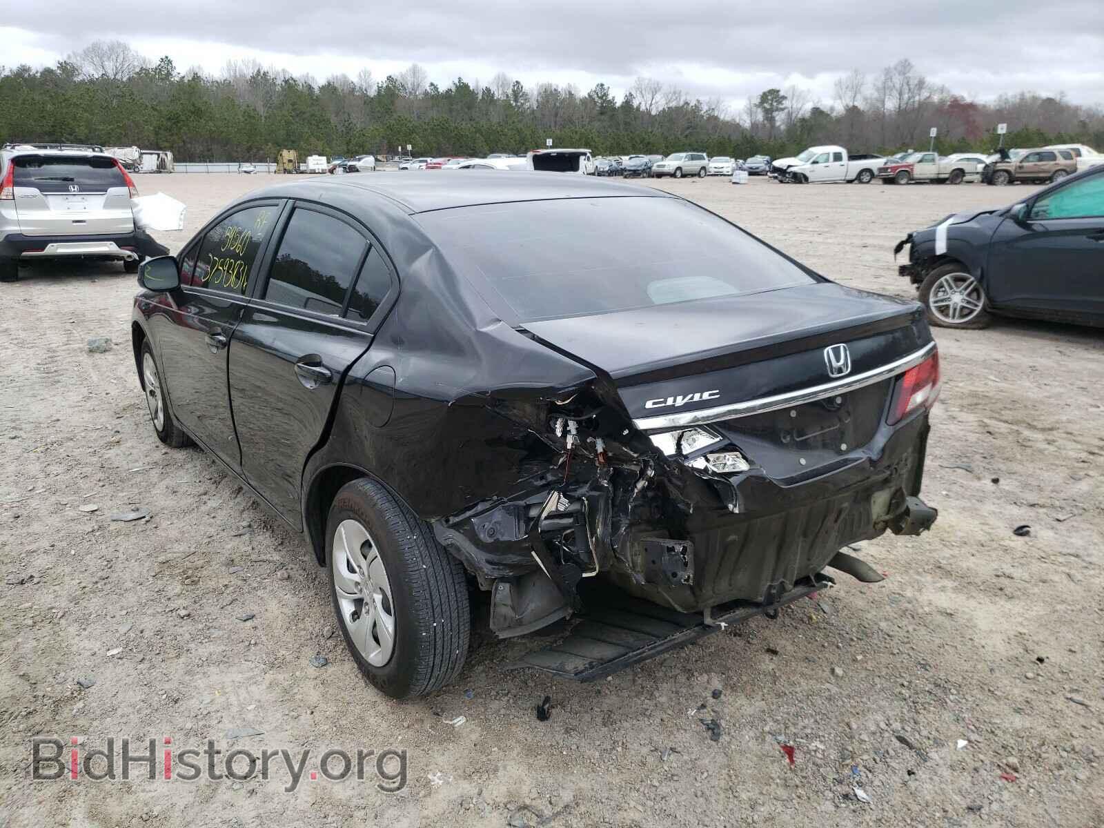 2013 HONDA CIVIC - VIN: 2HGFB2F59DH572397 - Фото 3