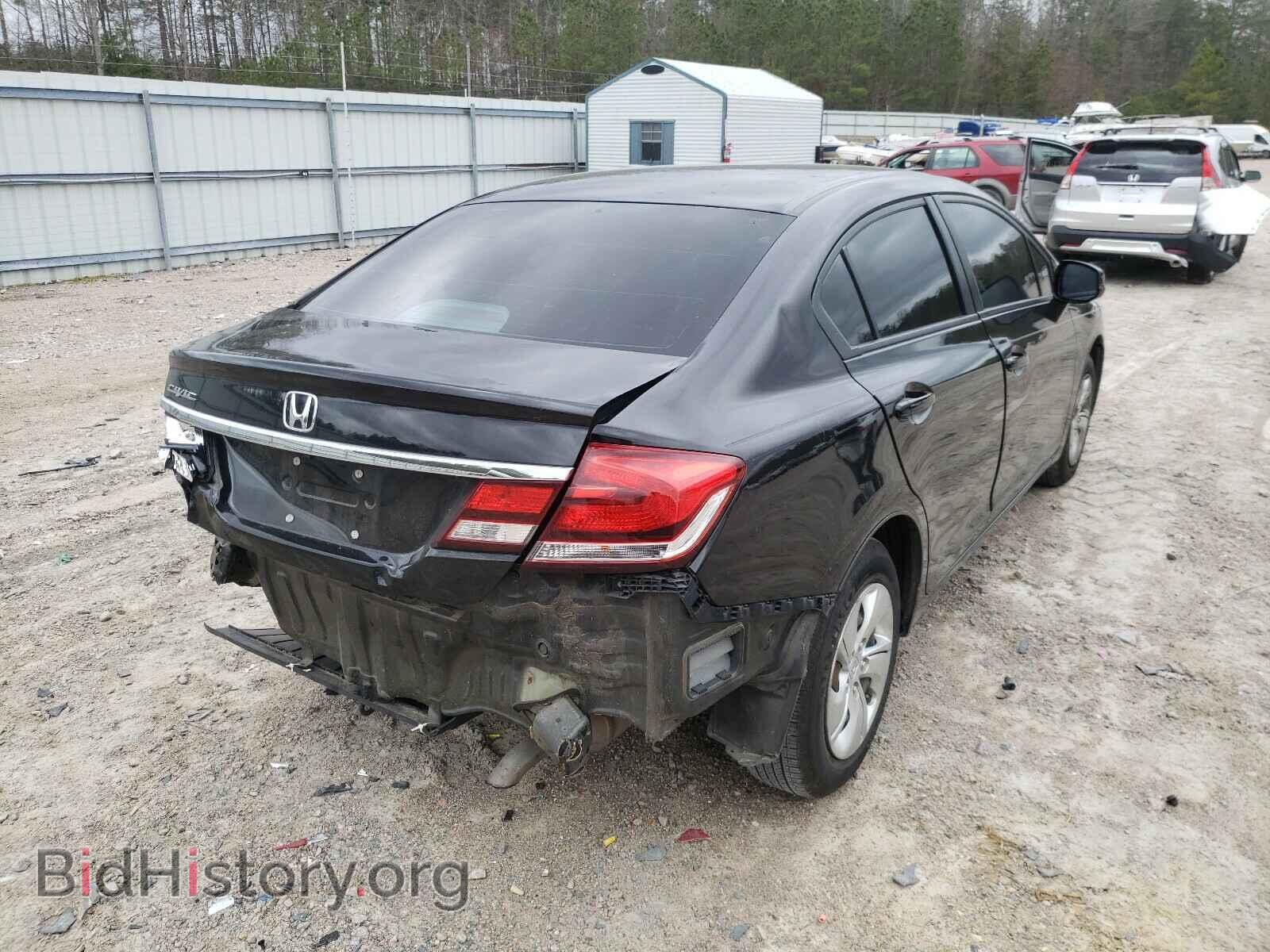 2013 HONDA CIVIC - VIN: 2HGFB2F59DH572397 - Фото 4