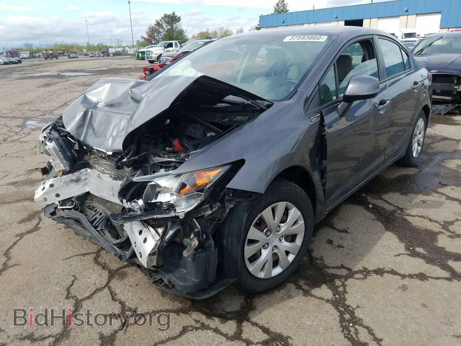 2012 HONDA CIVIC - VIN: 19XFB2F58CE367629 - Фото 2