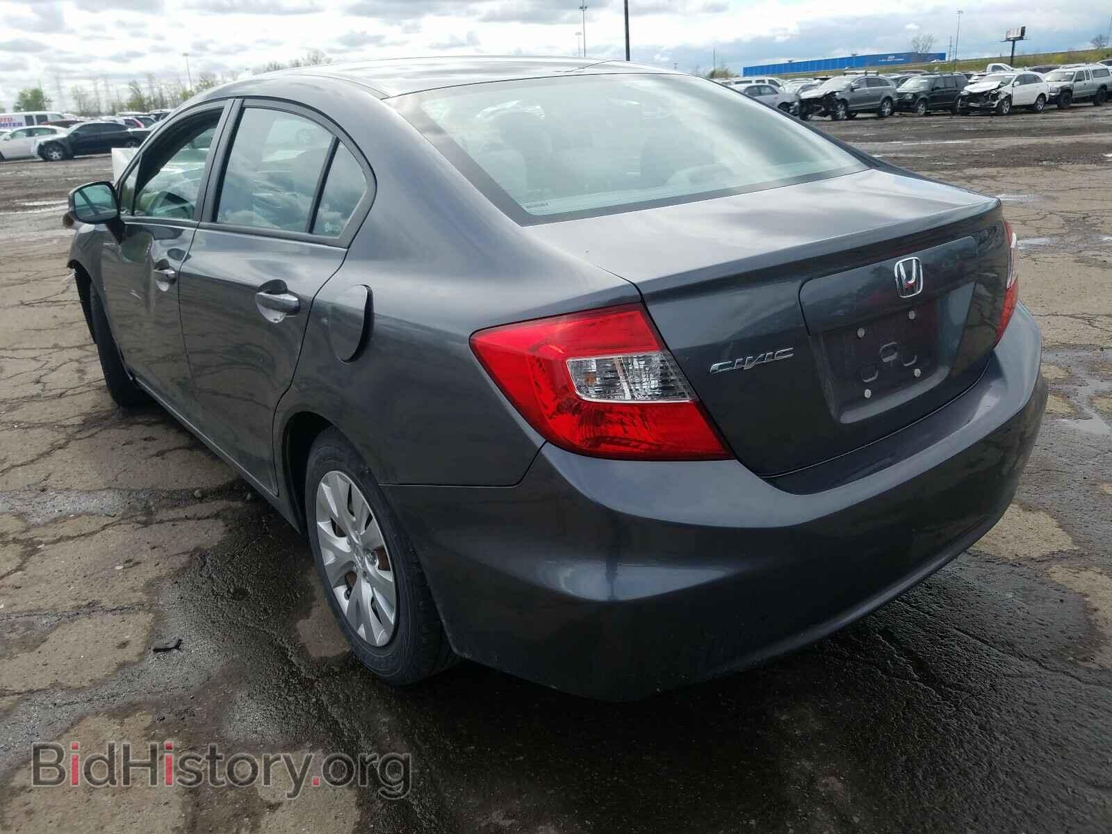 2012 HONDA CIVIC - VIN: 19XFB2F58CE367629 - Фото 3