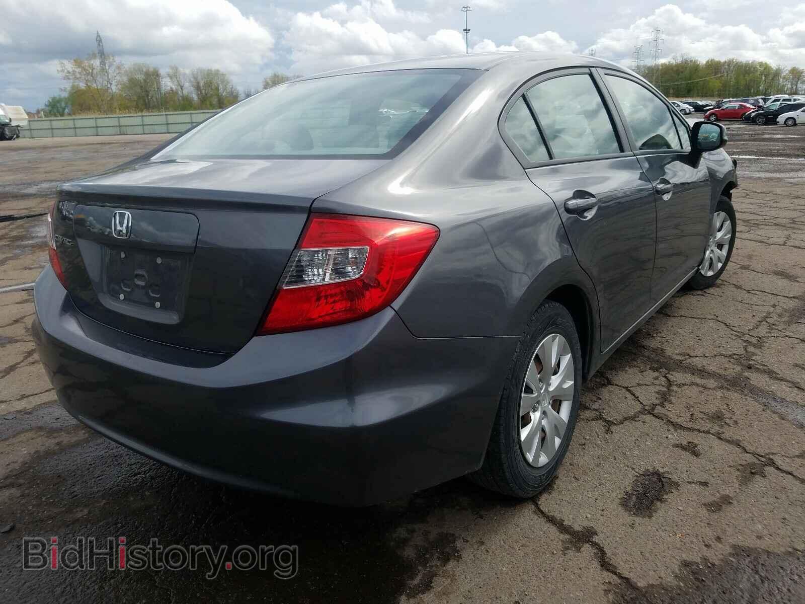 2012 HONDA CIVIC - VIN: 19XFB2F58CE367629 - Фото 4