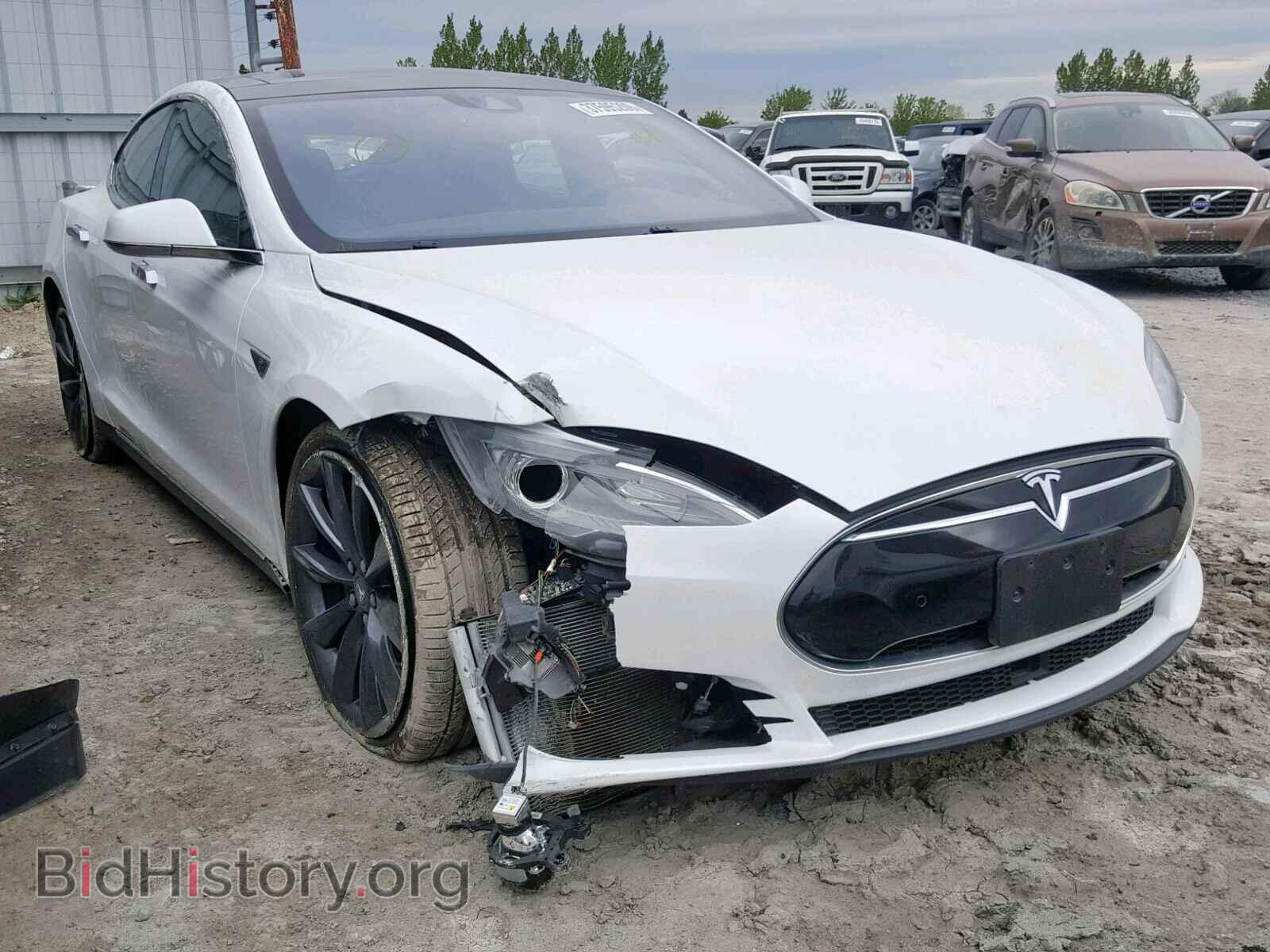 Фотография 5YJSA1E28FF119866 - TESLA MODEL S 2015