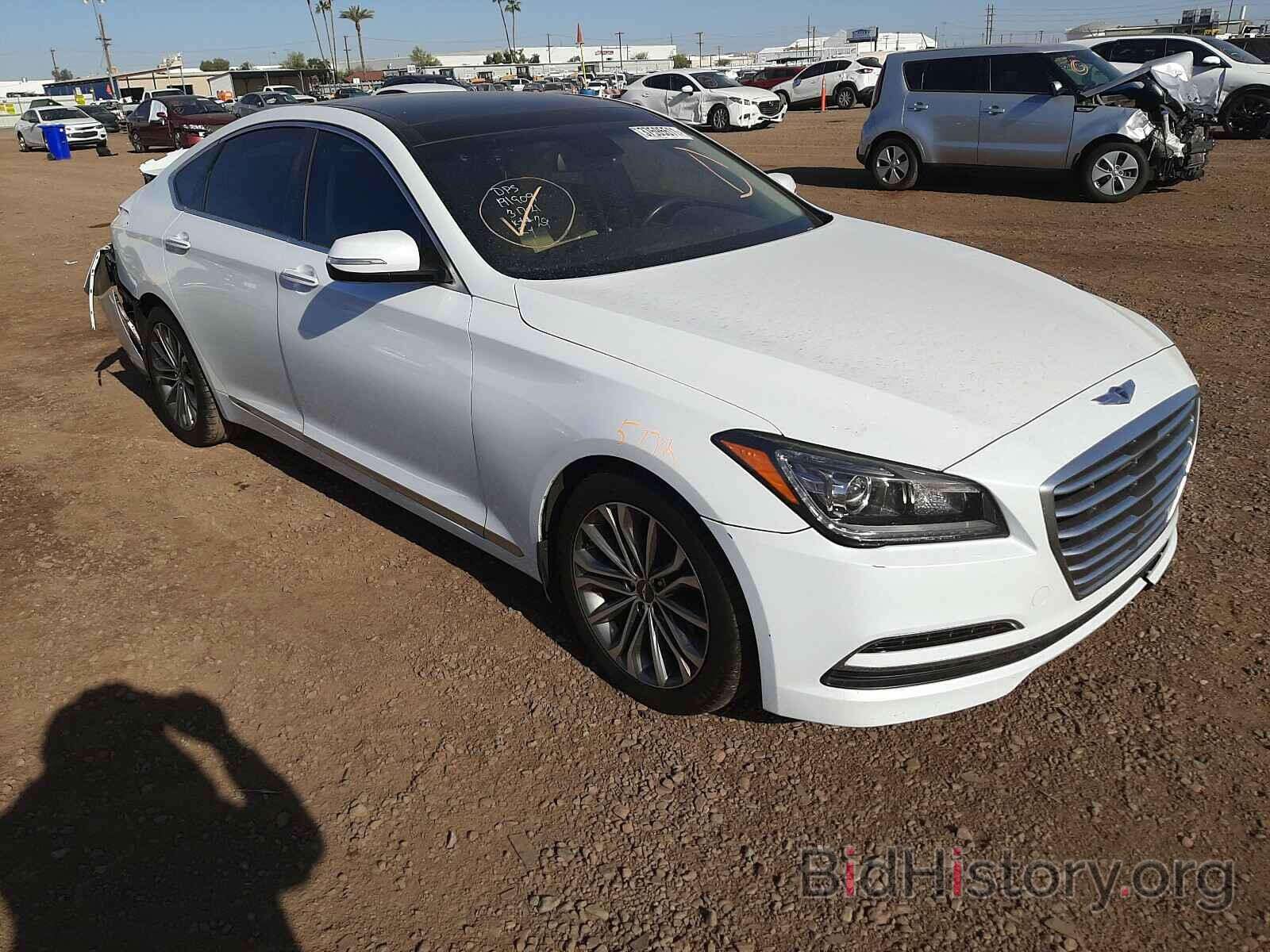 Photo KMHGN4JE9FU017068 - HYUNDAI GENESIS 2015