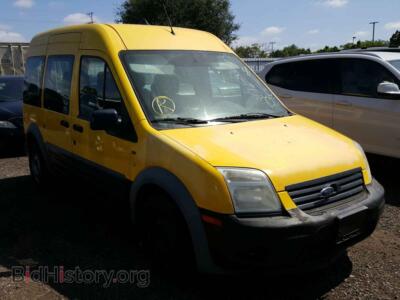 2012 Ford TRANSIT CO, желтый — VIN NM0KS9CN8CT076001, Copart