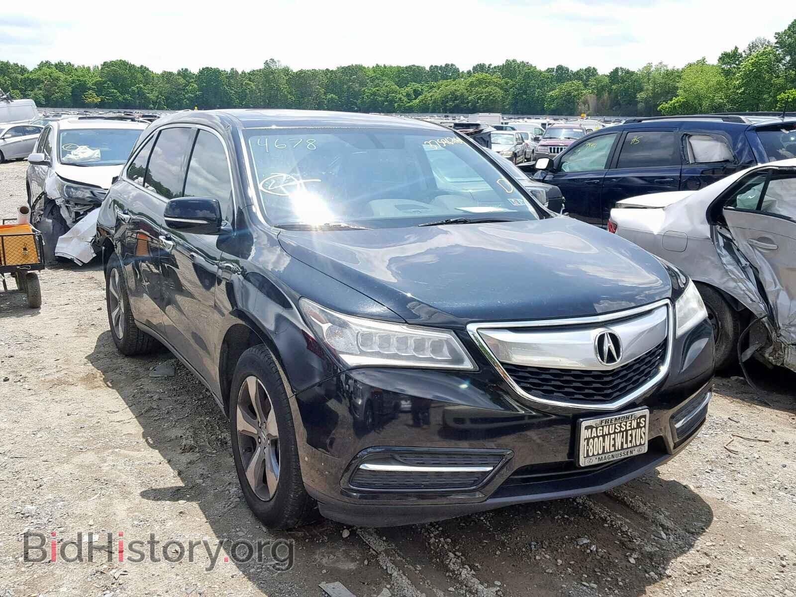Фотография 5FRYD3H29EB006546 - ACURA MDX 2014