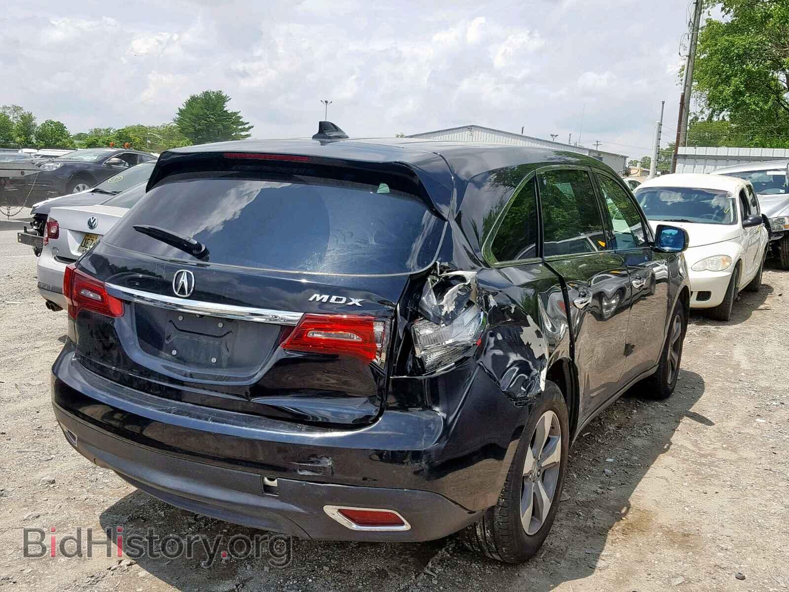 2014 ACURA MDX - VIN: 5FRYD3H29EB006546 - Фото 4