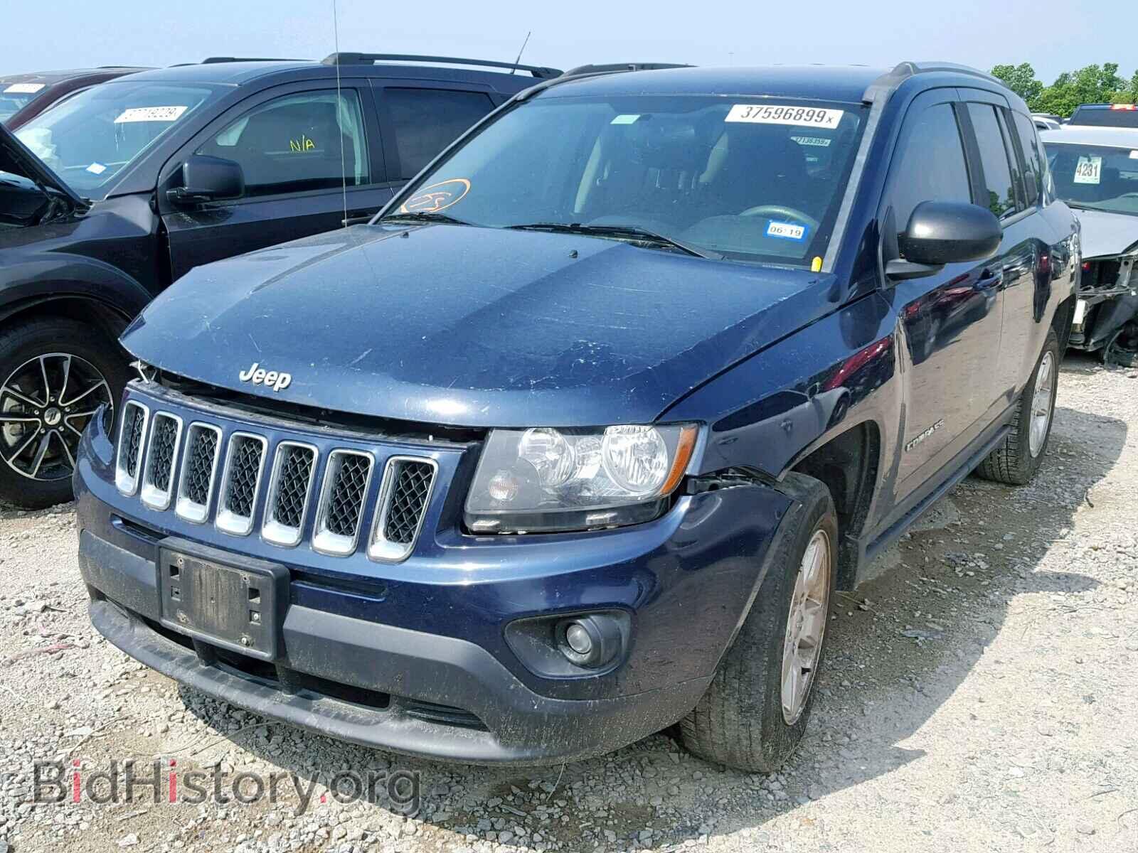2014 JEEP COMPASS SP - VIN: 1C4NJCBA6ED720462 - Фото 2