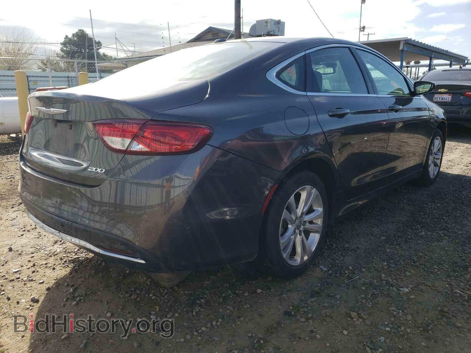 2015 CHRYSLER 200 - VIN: 1C3CCCAB6FN732798 - Фото 4