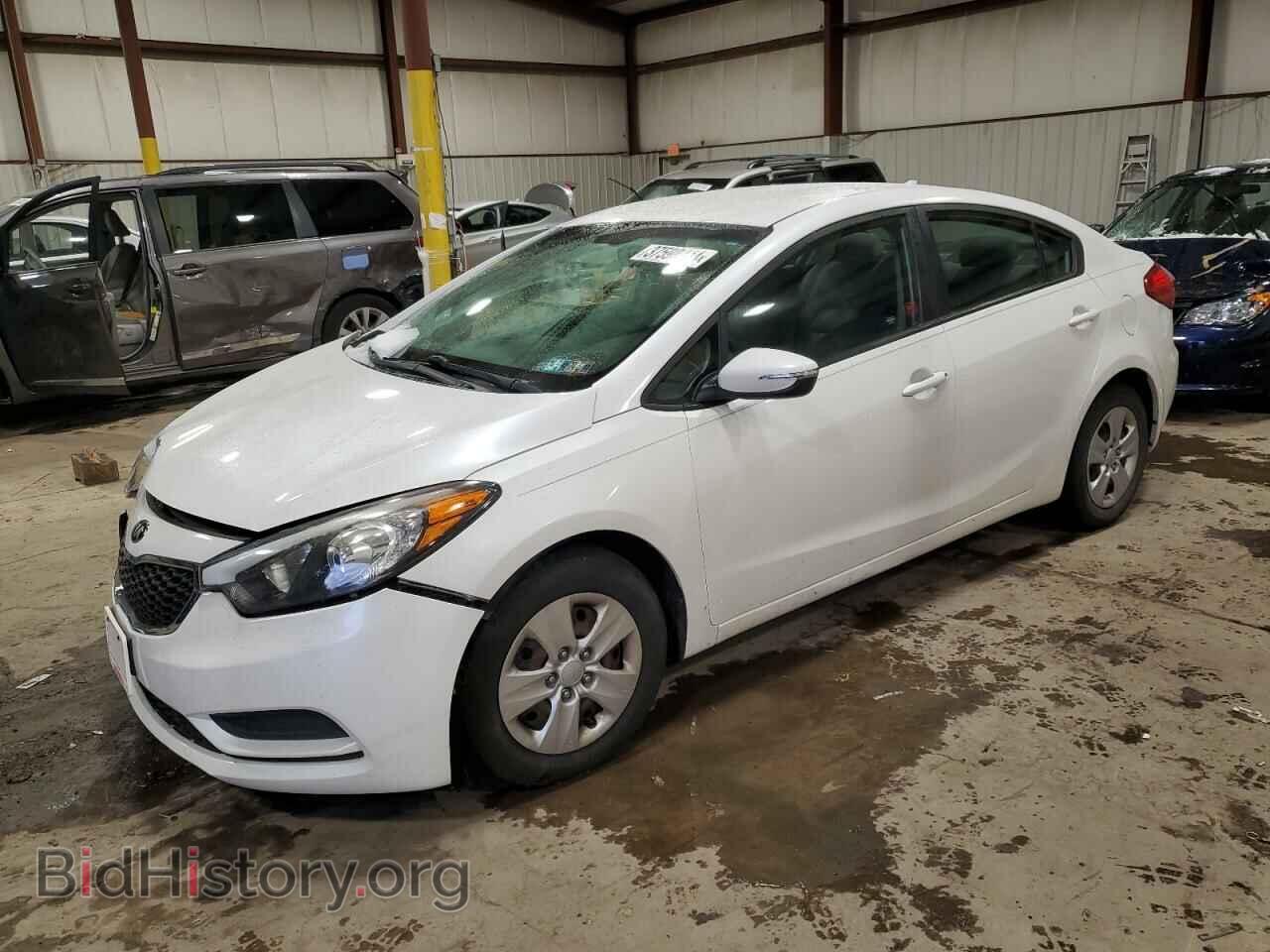 Photo KNAFX4A68G5527276 - KIA FORTE 2016