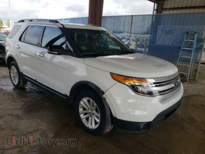 2013 Ford EXPLORER Explorer X, white — VIN 1FM5K8D83DGC81895, Copart