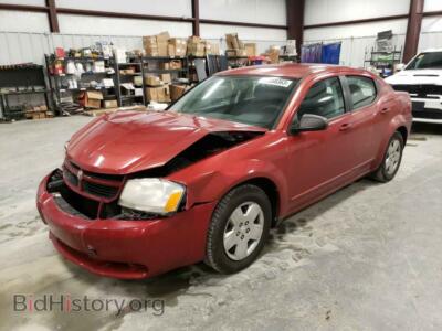 2010 Dodge AVENGER Avenger SX, темно-бордовый — VIN 1B3CC4FB0AN154573, Copart