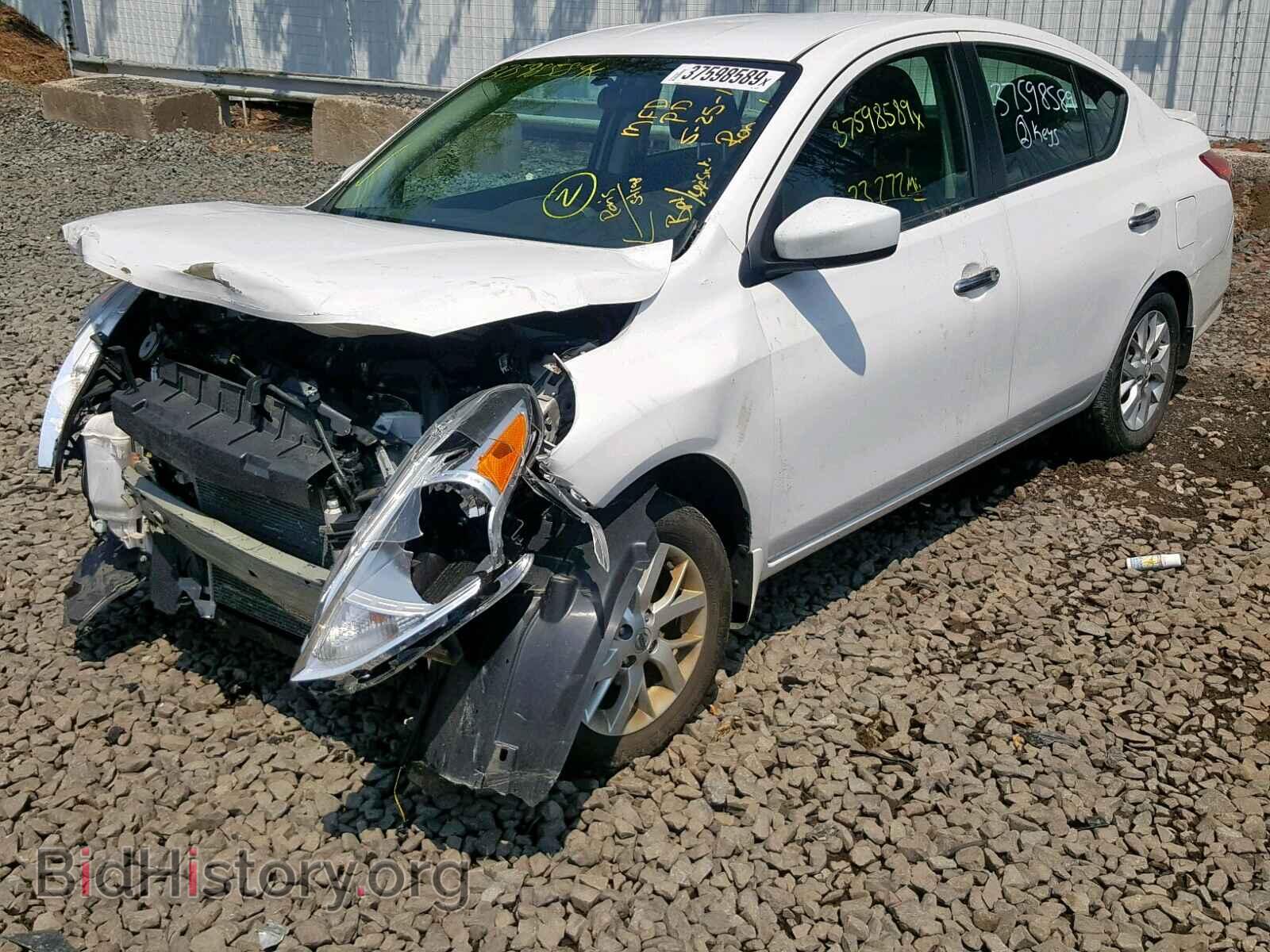 2017 NISSAN VERSA - VIN: 3N1CN7AP4HL807366 - Фото 2