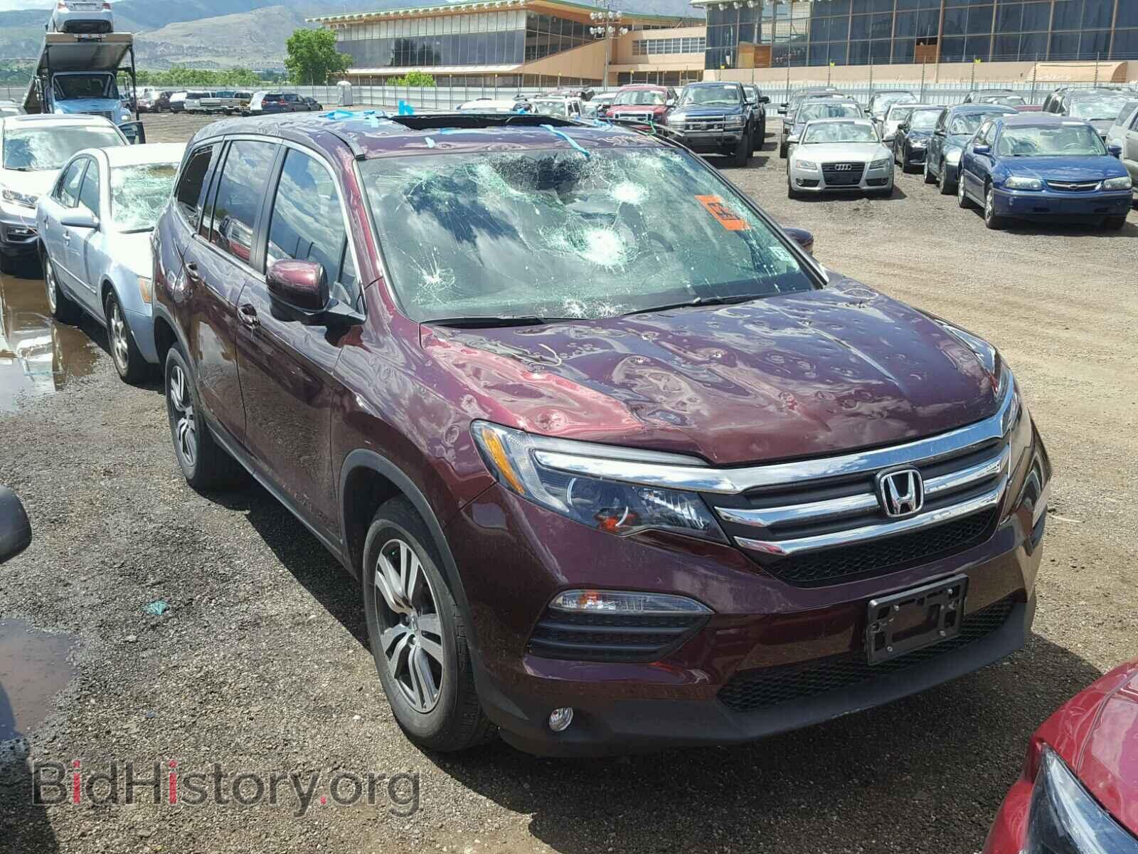 Фотография 5FNYF6H5XGB109355 - HONDA PILOT 2016