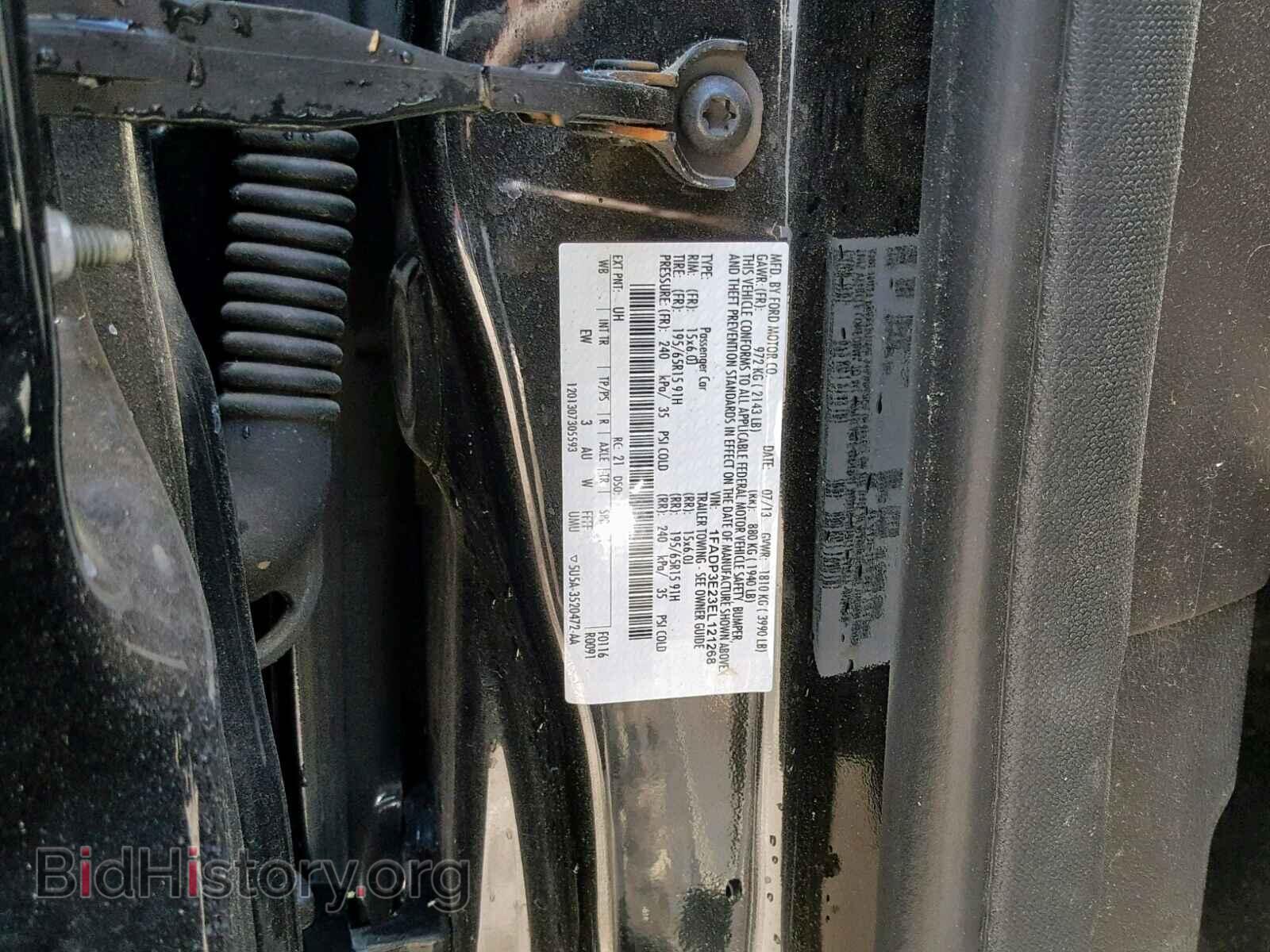 2014 FORD FOCUS - VIN: 1FADP3E23EL121268 - Фото 10