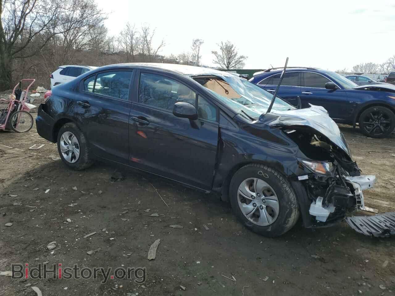 2013 HONDA CIVIC - VIN: 19XFB2F59DE229289 - Фото 4