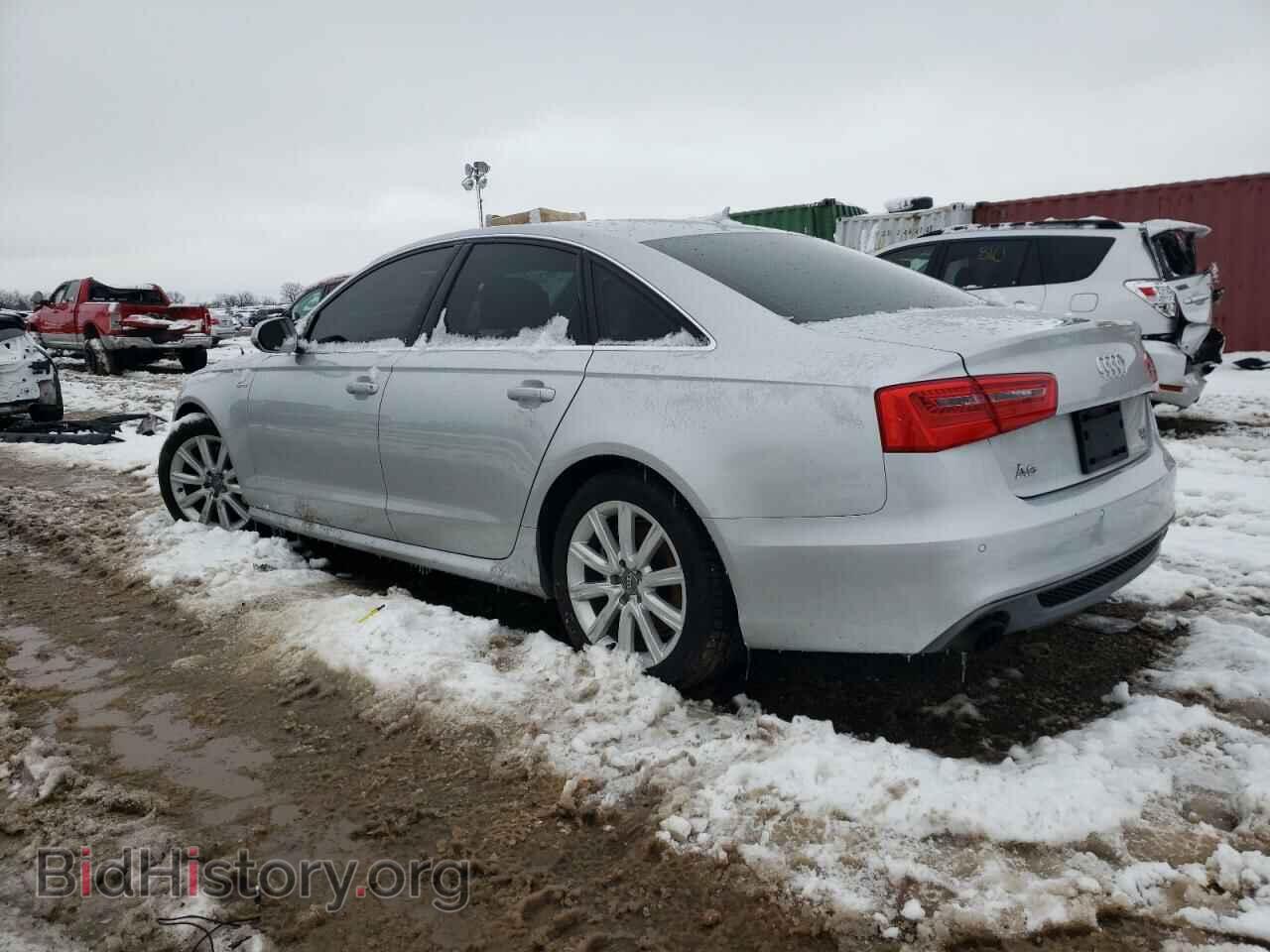 2013 AUDI A6 - VIN: WAUHGAFC8DN066825 - Фото 2