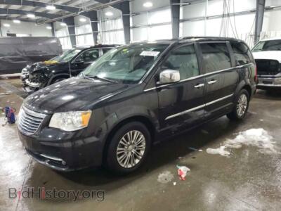 2016 Chrysler MINIVAN Town & COU, black — VIN 2C4RC1CG5GR191444, Copart