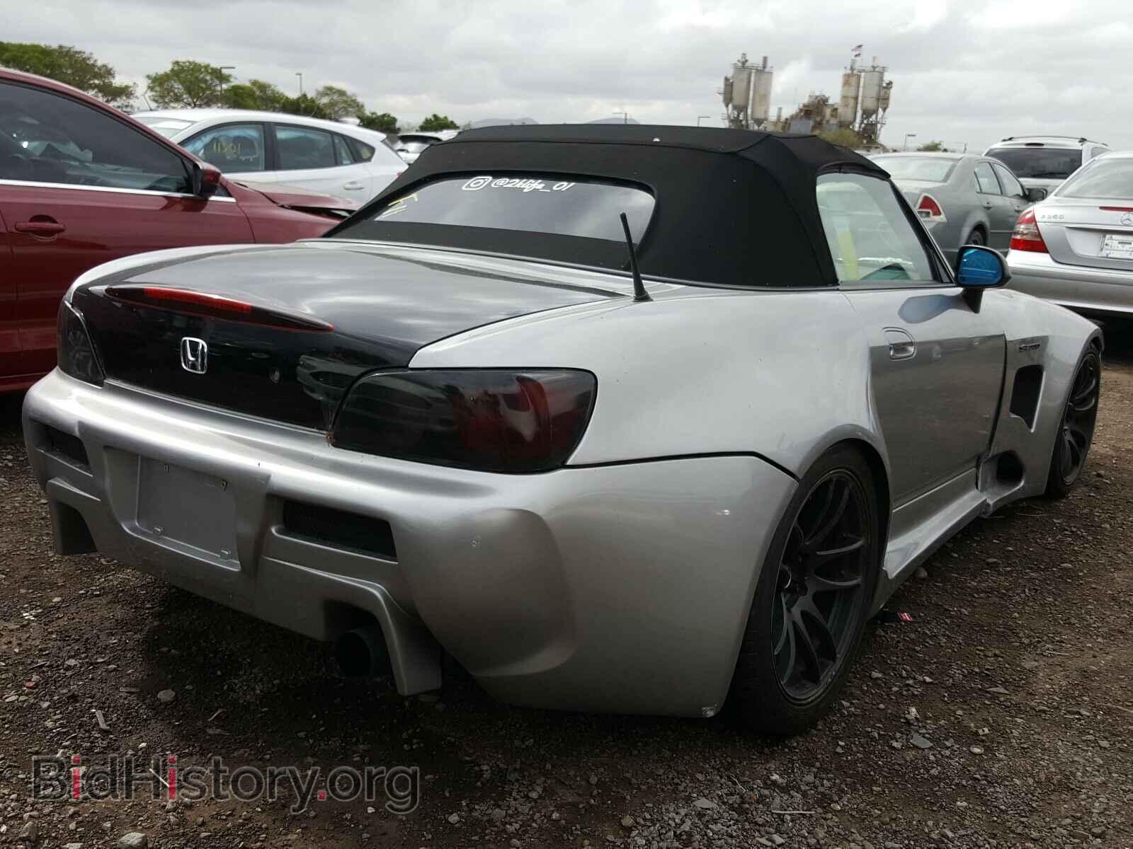 2001 HONDA S2000 - VIN: JHMAP11411T008971 - Фото 4