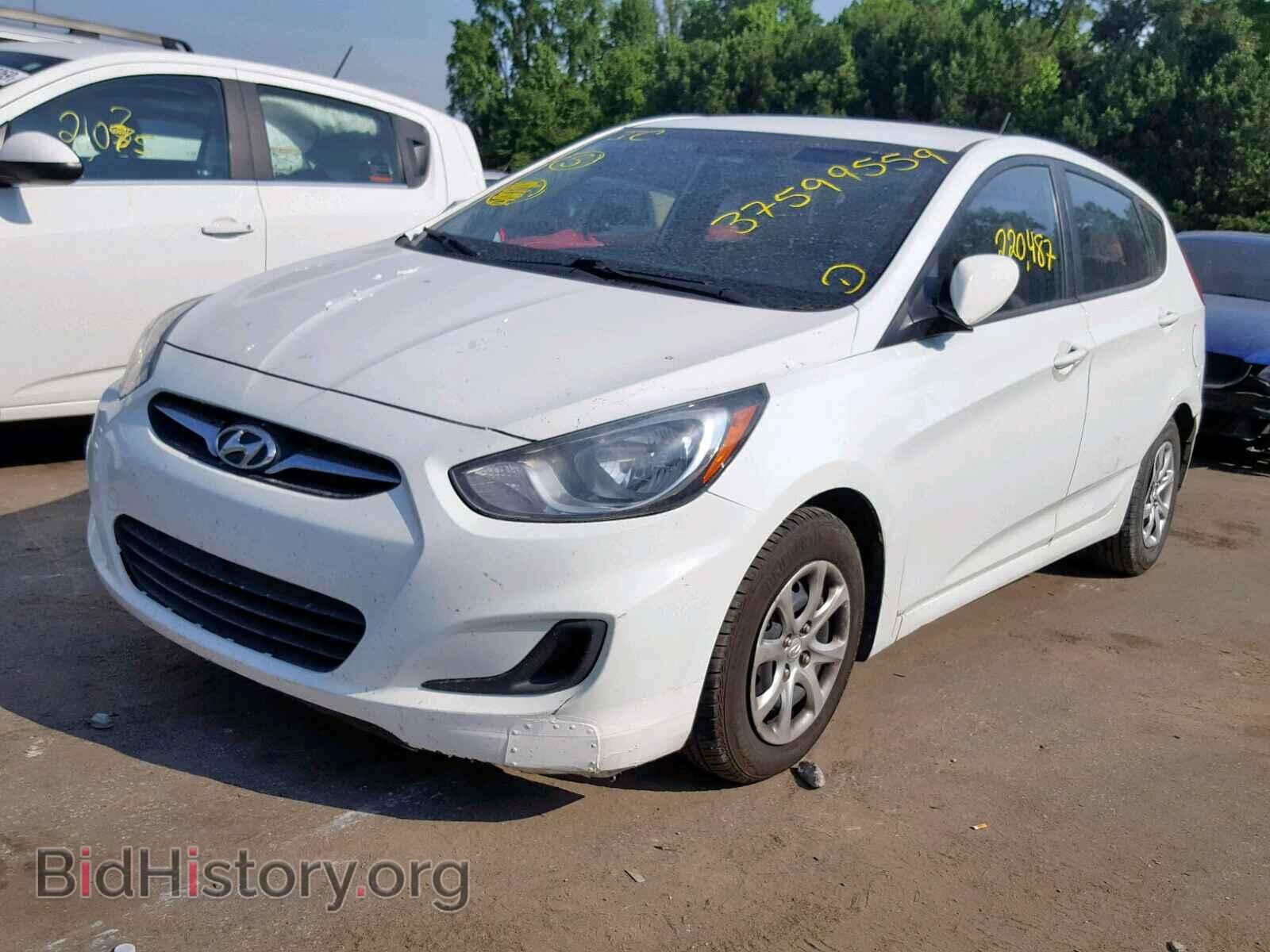 2012 HYUNDAI ACCENT - VIN: KMHCT5AE7CU030908 - Фото 2