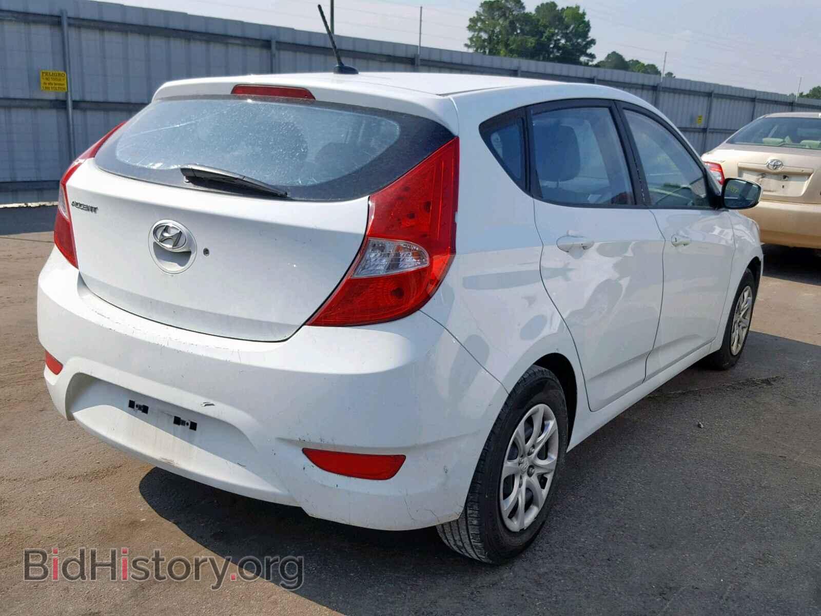 2012 HYUNDAI ACCENT - VIN: KMHCT5AE7CU030908 - Фото 4