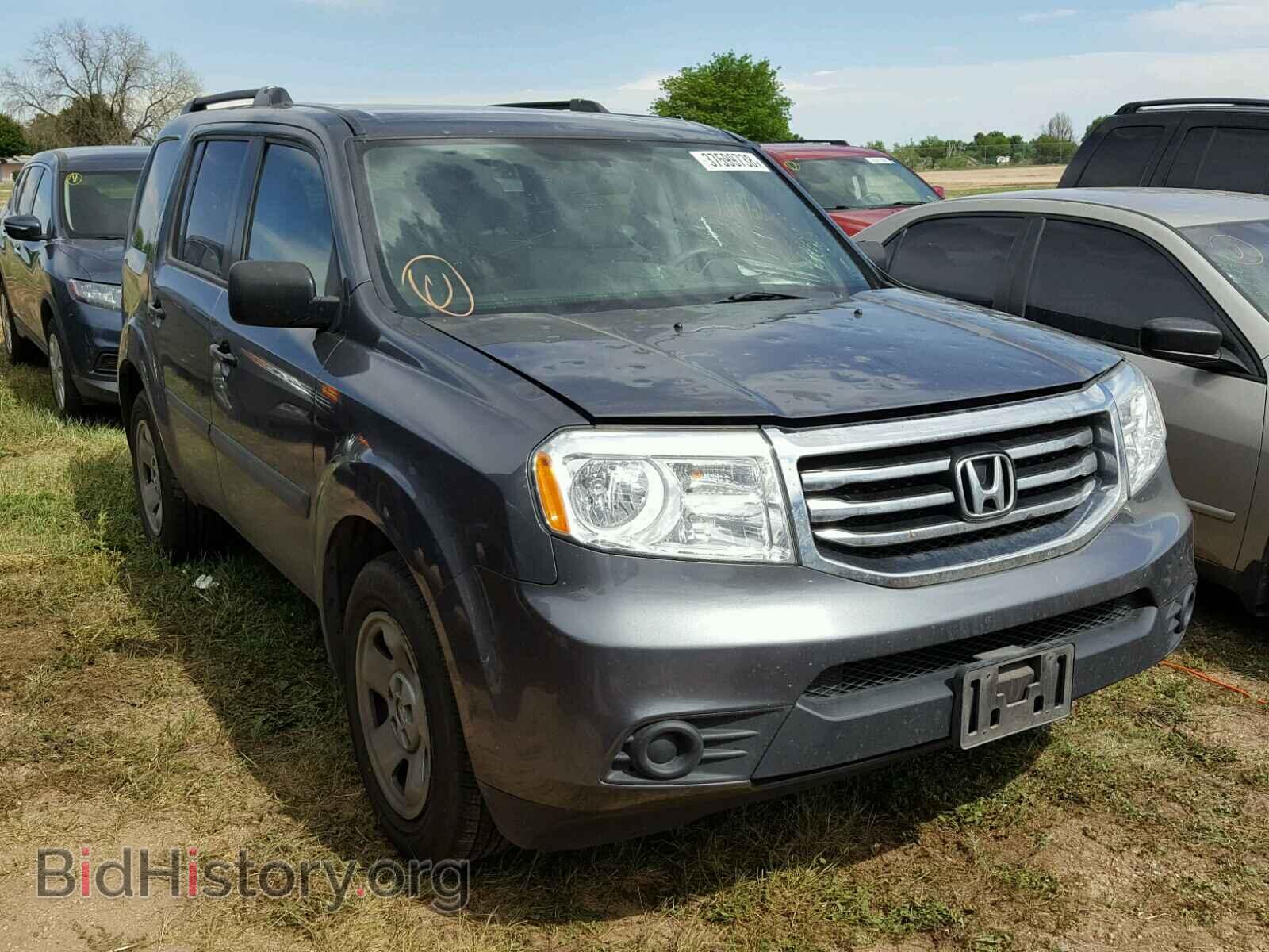 Фотография 5FNYF4H23DB014318 - HONDA PILOT 2013
