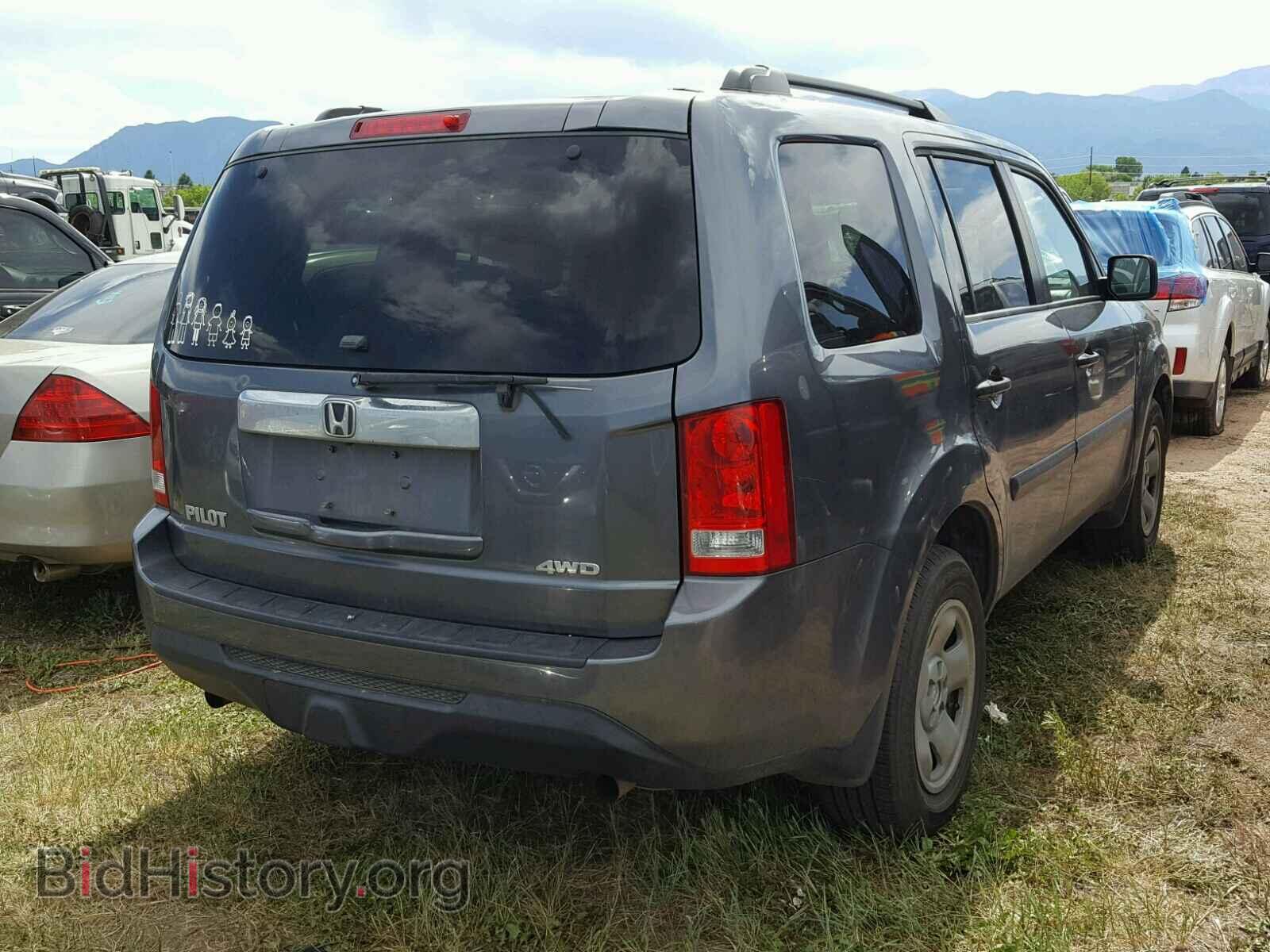 2013 HONDA PILOT - VIN: 5FNYF4H23DB014318 - Фото 4