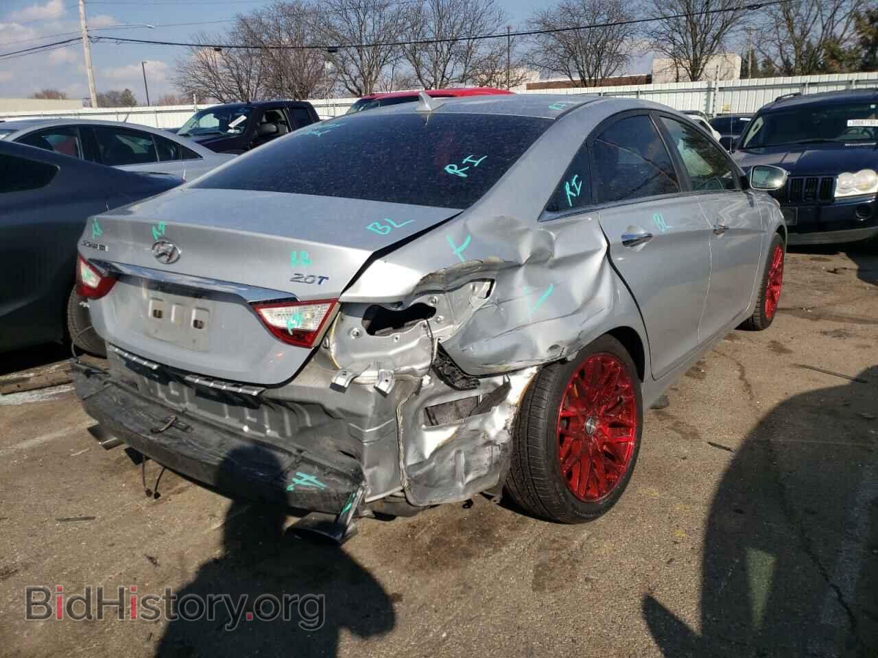 2011 HYUNDAI SONATA - VIN: 5NPEC4AB9BH193856 - Photo 4