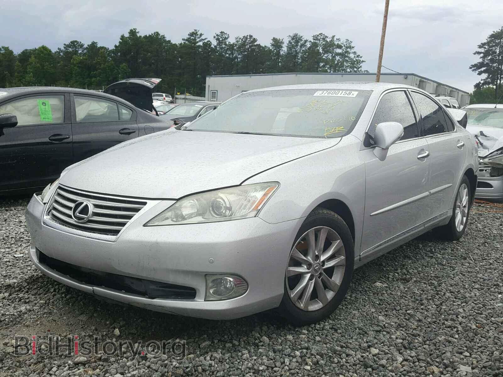 2011 LEXUS ES350 - VIN: JTHBK1EG0B2447643 - Фото 2