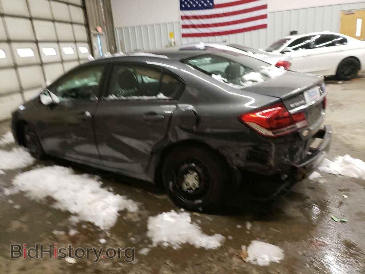 2013 HONDA CIVIC - VIN: 2HGFB2F55DH520281 - Фото 2