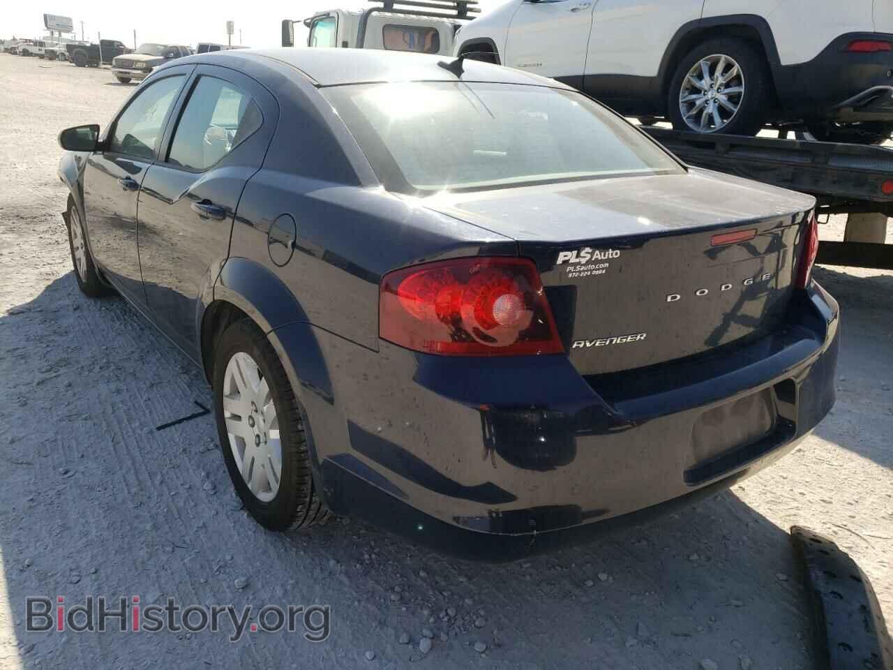 2014 DODGE AVENGER - VIN: 1C3CDZAB3EN233827 - Фото 3