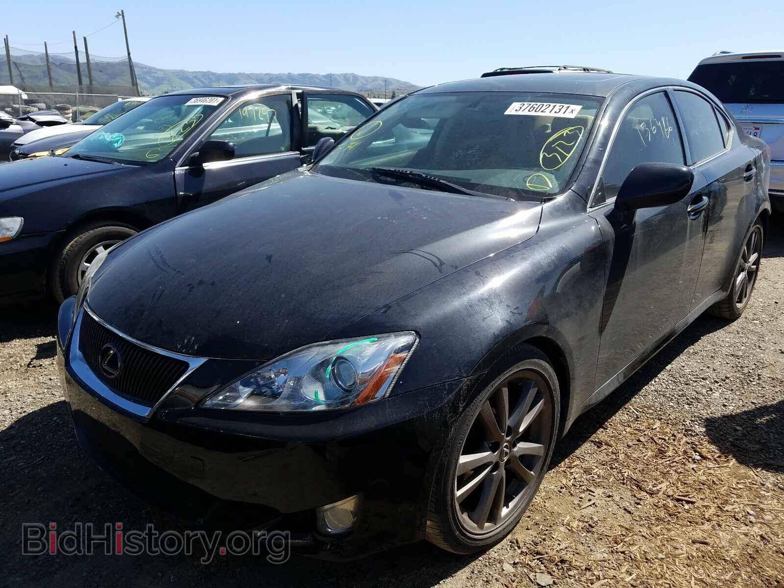2008 LEXUS IS - VIN: JTHBK262682070429 - Фото 2