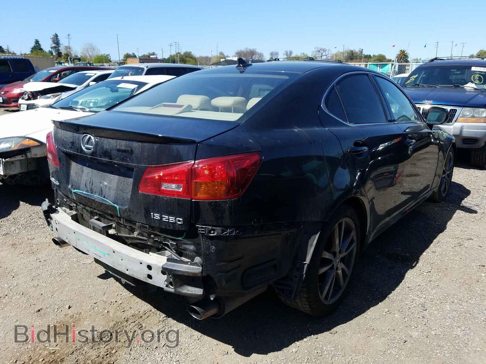 2008 LEXUS IS - VIN: JTHBK262682070429 - Фото 4