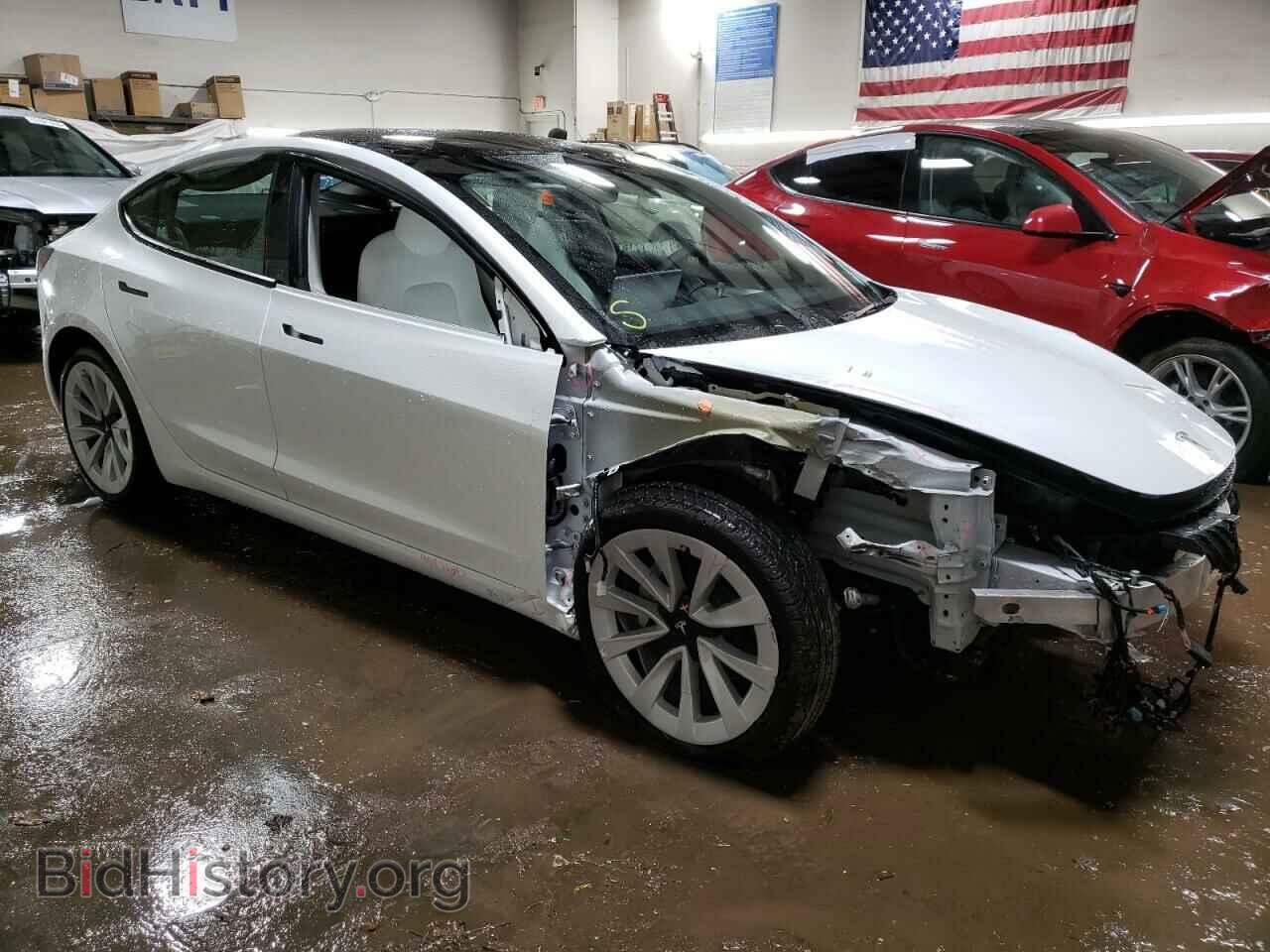 2022 TESLA MODEL 3 - VIN: 5YJ3E1EB1NF347845 - Фото 4
