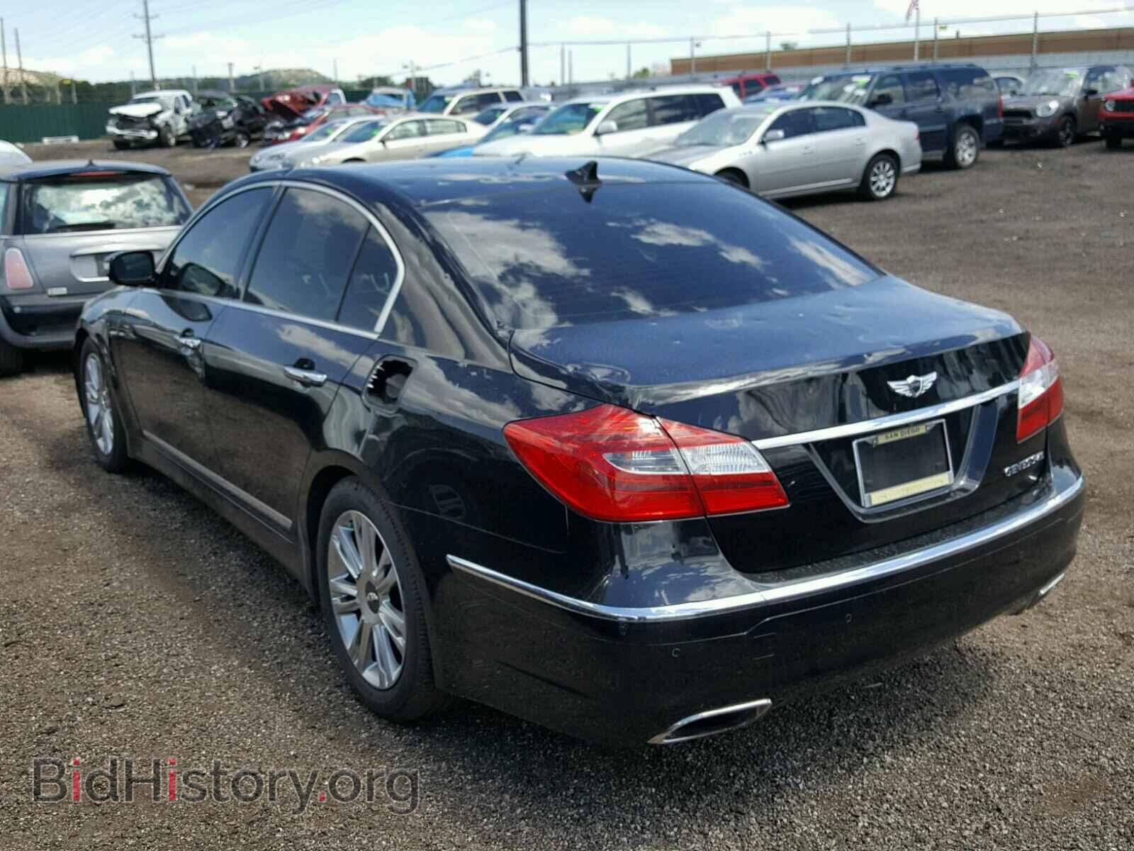 2012 HYUNDAI GENESIS - VIN: KMHGC4DF7CU173762 - Фото 3