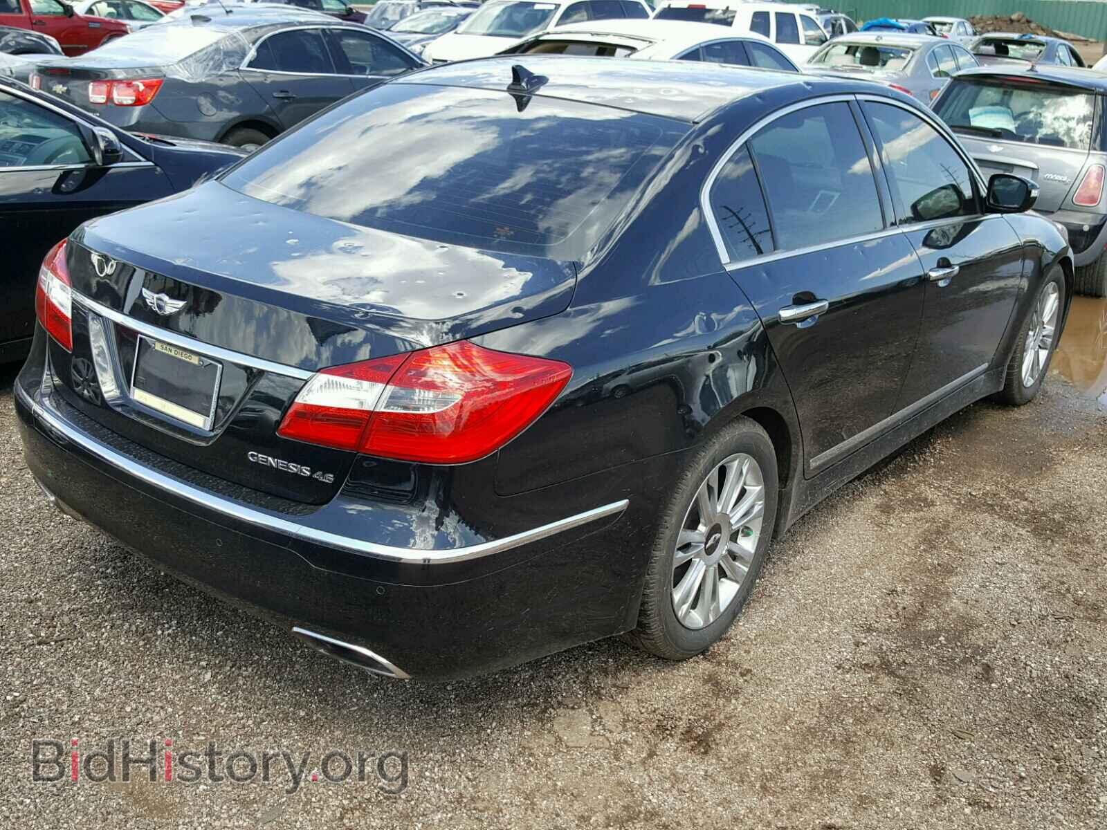 2012 HYUNDAI GENESIS - VIN: KMHGC4DF7CU173762 - Фото 4
