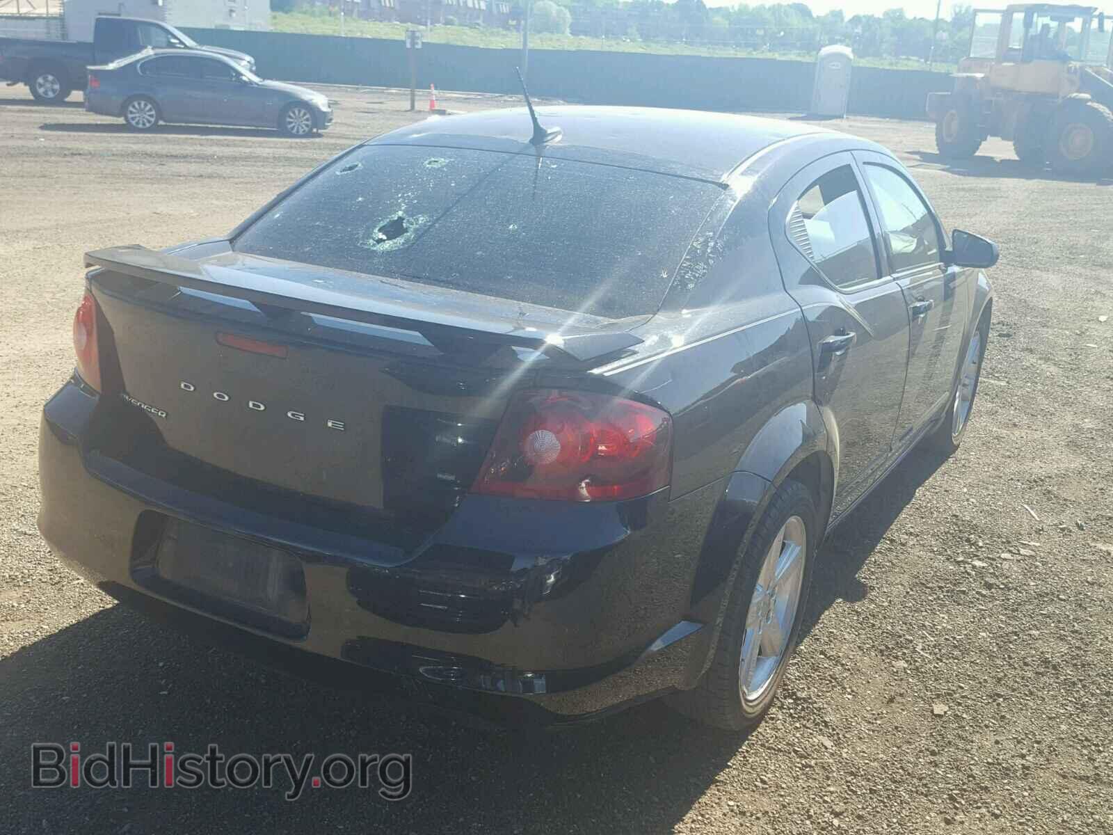 2013 DODGE AVENGER - VIN: 1C3CDZAB4DN718718 - Фото 4