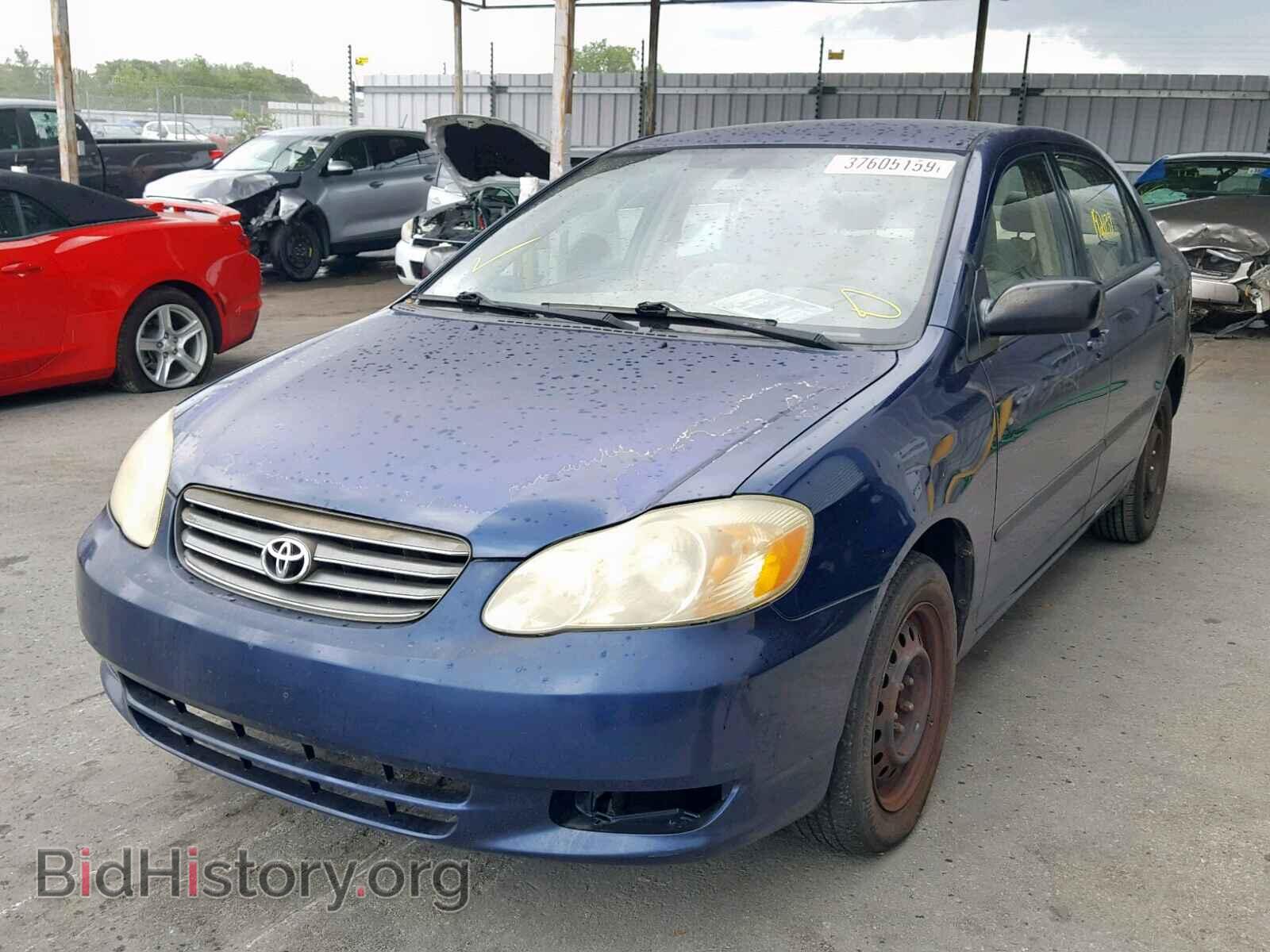 2003 TOYOTA COROLLA - VIN: JTDBR32E330038318 - Фото 2