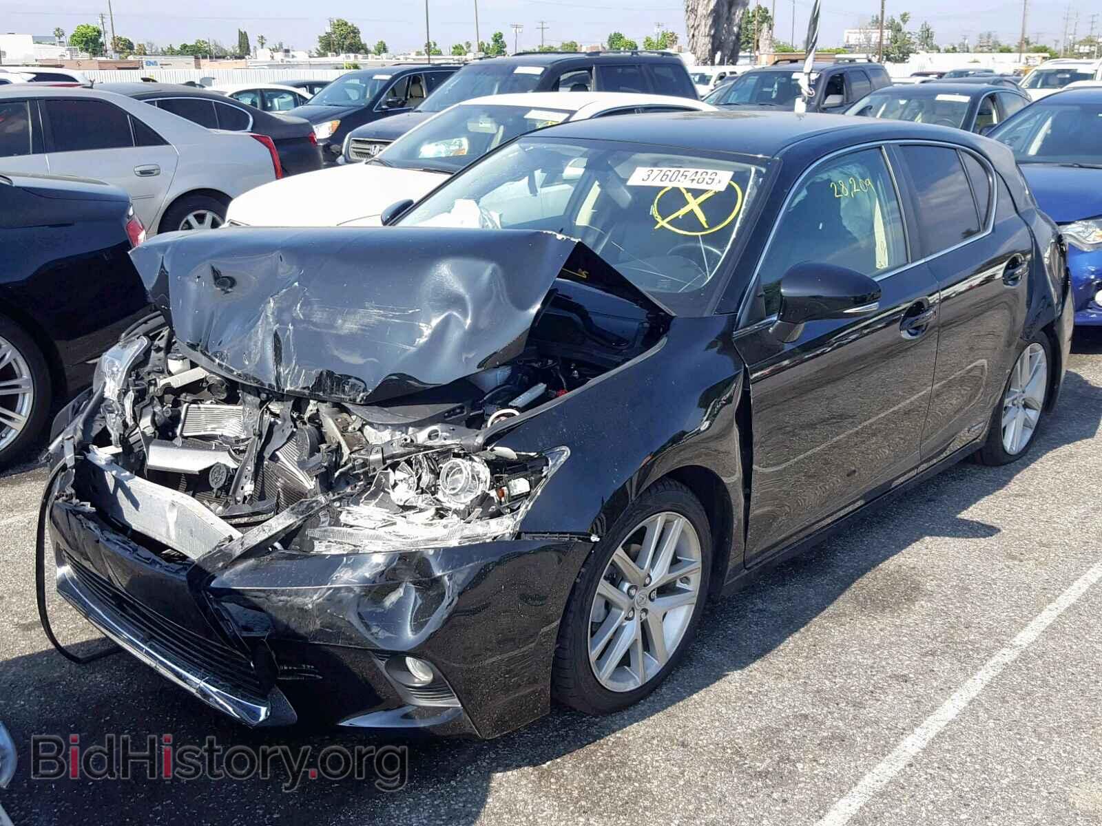2016 LEXUS CT 200 - VIN: JTHKD5BH7G2257635 - Фото 2