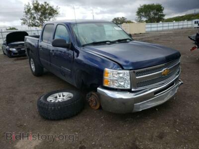 2012 Chevrolet SILVERADO, blue — VIN 3GCPCSEA5CG218552, Copart