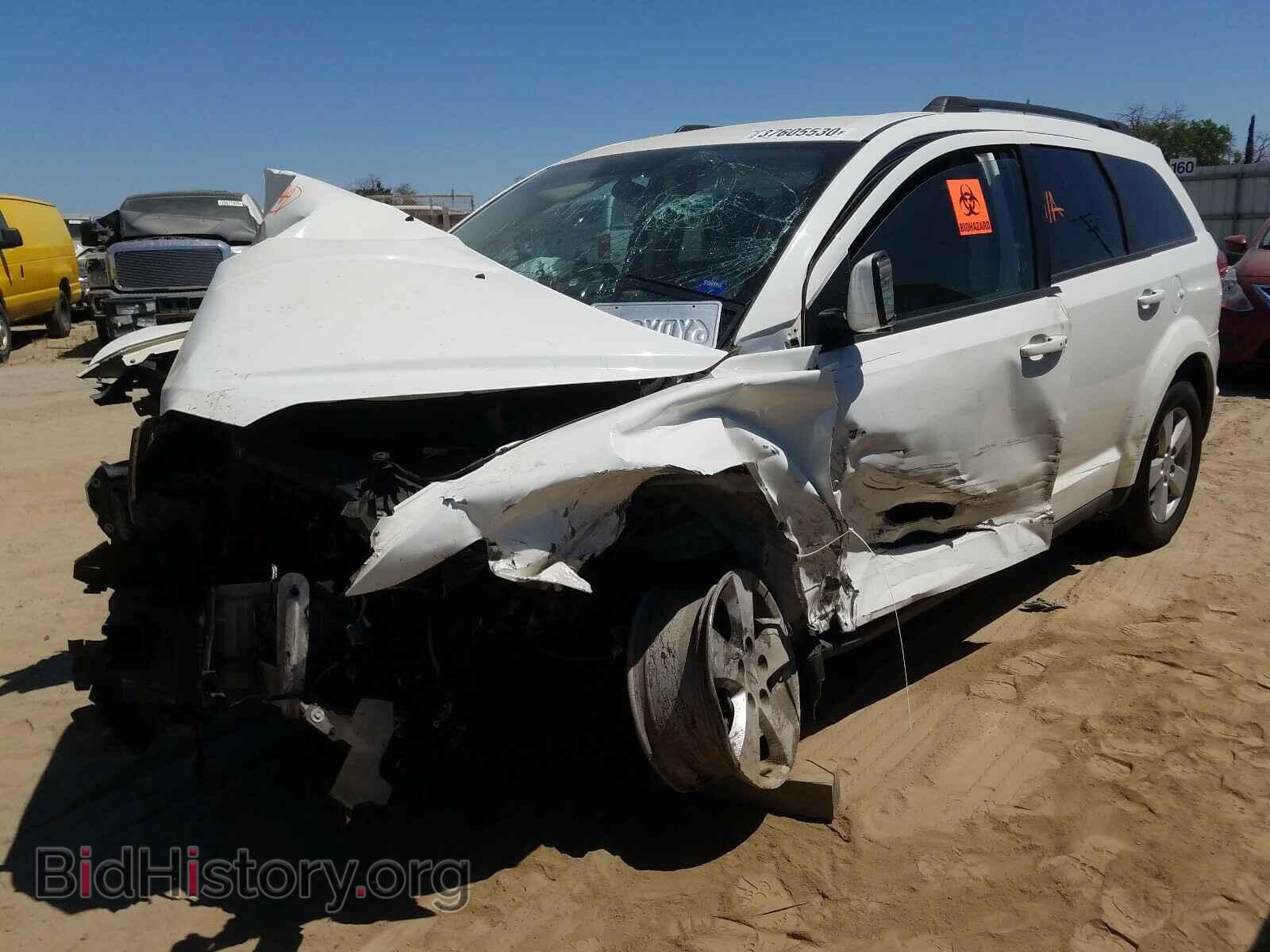 2012 DODGE JOURNEY - VIN: 3C4PDCBG4CT202314 - Фото 2