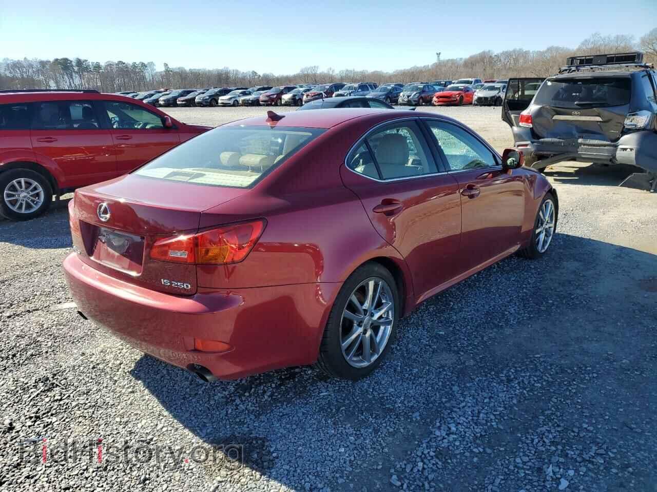 2007 LEXUS IS - VIN: JTHBK262X75039214 - Фото 3