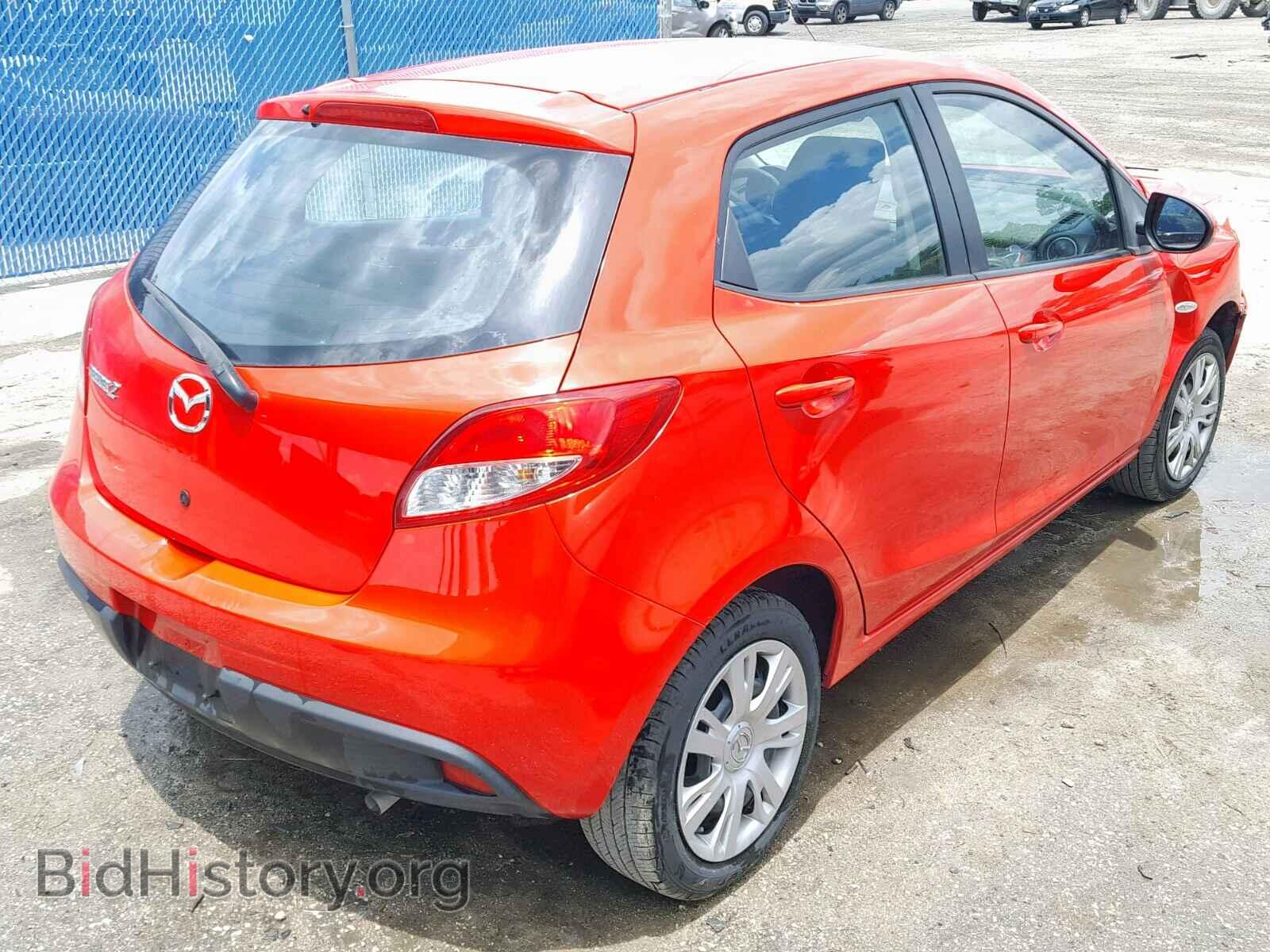 2013 MAZDA 2 - VIN: JM1DE1KY4D0170962 - Фото 4