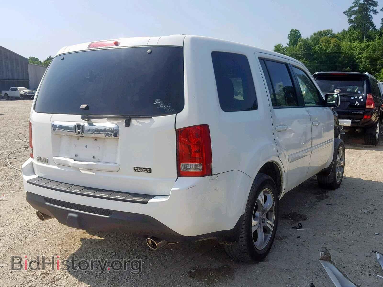 2013 HONDA PILOT EX - VIN: 5FNYF3H4XDB035601 - Фото 4