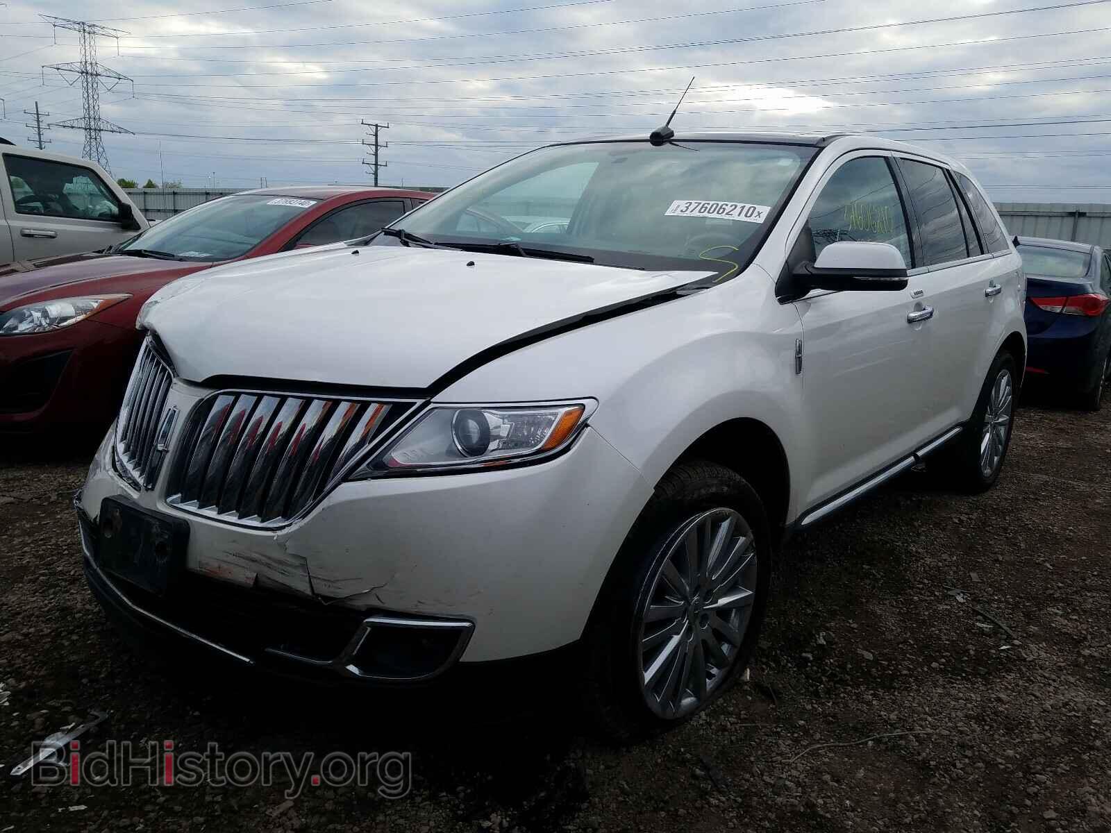 2013 LINCOLN MKX - VIN: 2LMDJ8JK6DBL45809 - Фото 2