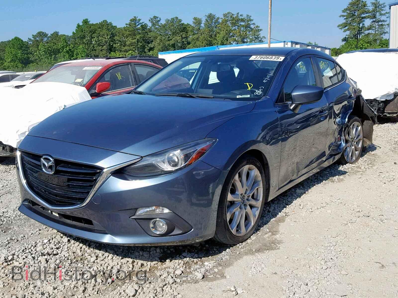 2014 MAZDA 3 - VIN: JM1BM1W32E1208953 - Фото 2